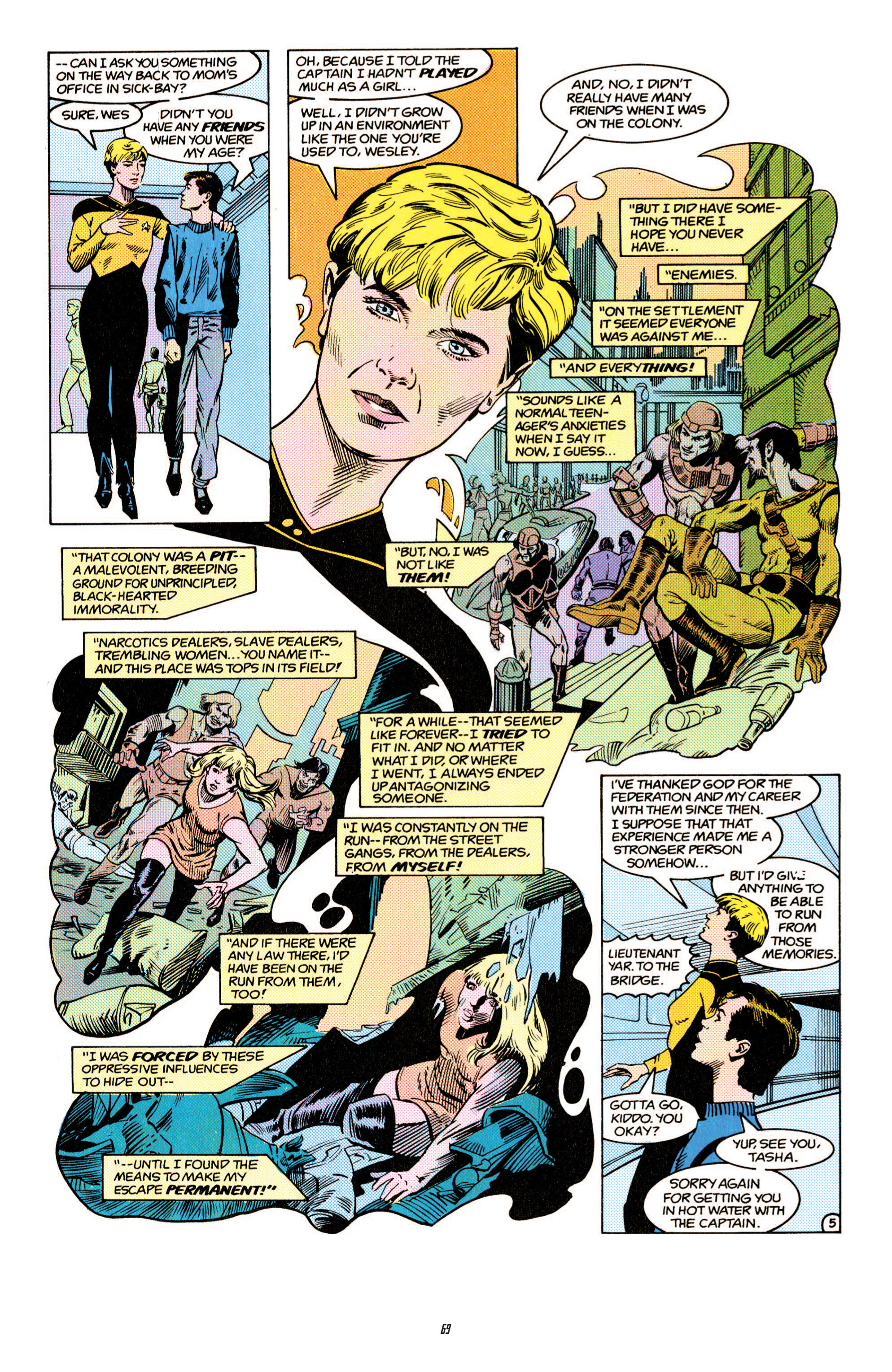 Read online Star Trek Classics comic -  Issue #4 - 68