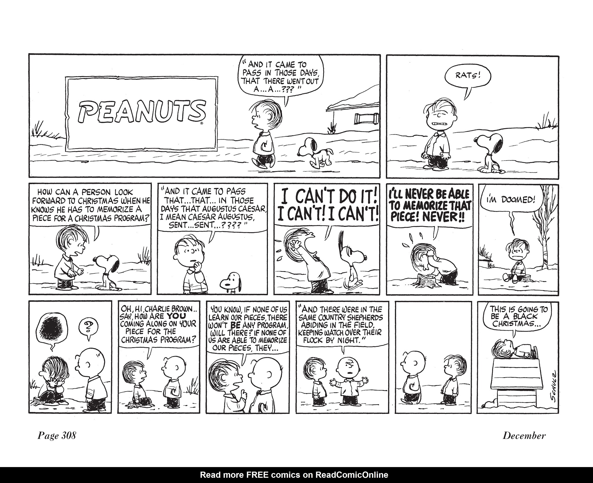 Read online The Complete Peanuts comic -  Issue # TPB 5 - 324