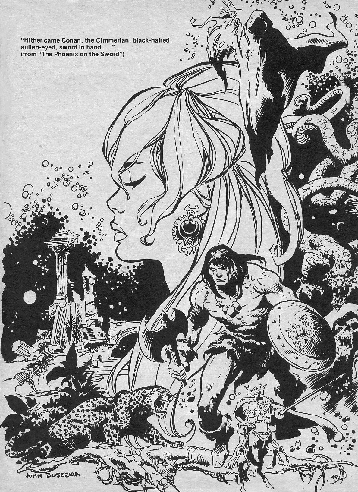 Read online The Savage Sword Of Conan comic -  Issue #15 - 49