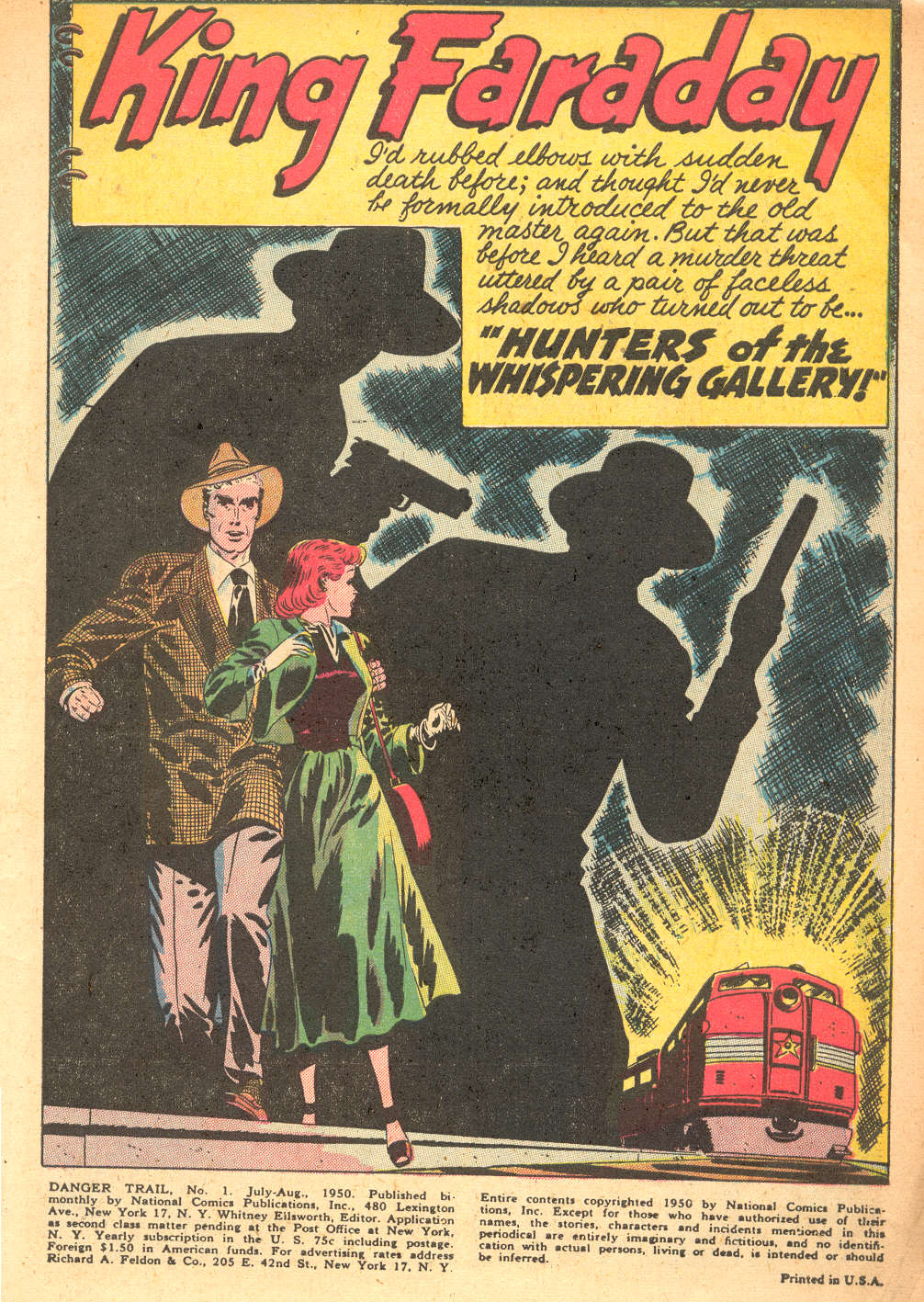 Read online Danger Trail comic -  Issue #1 - 3