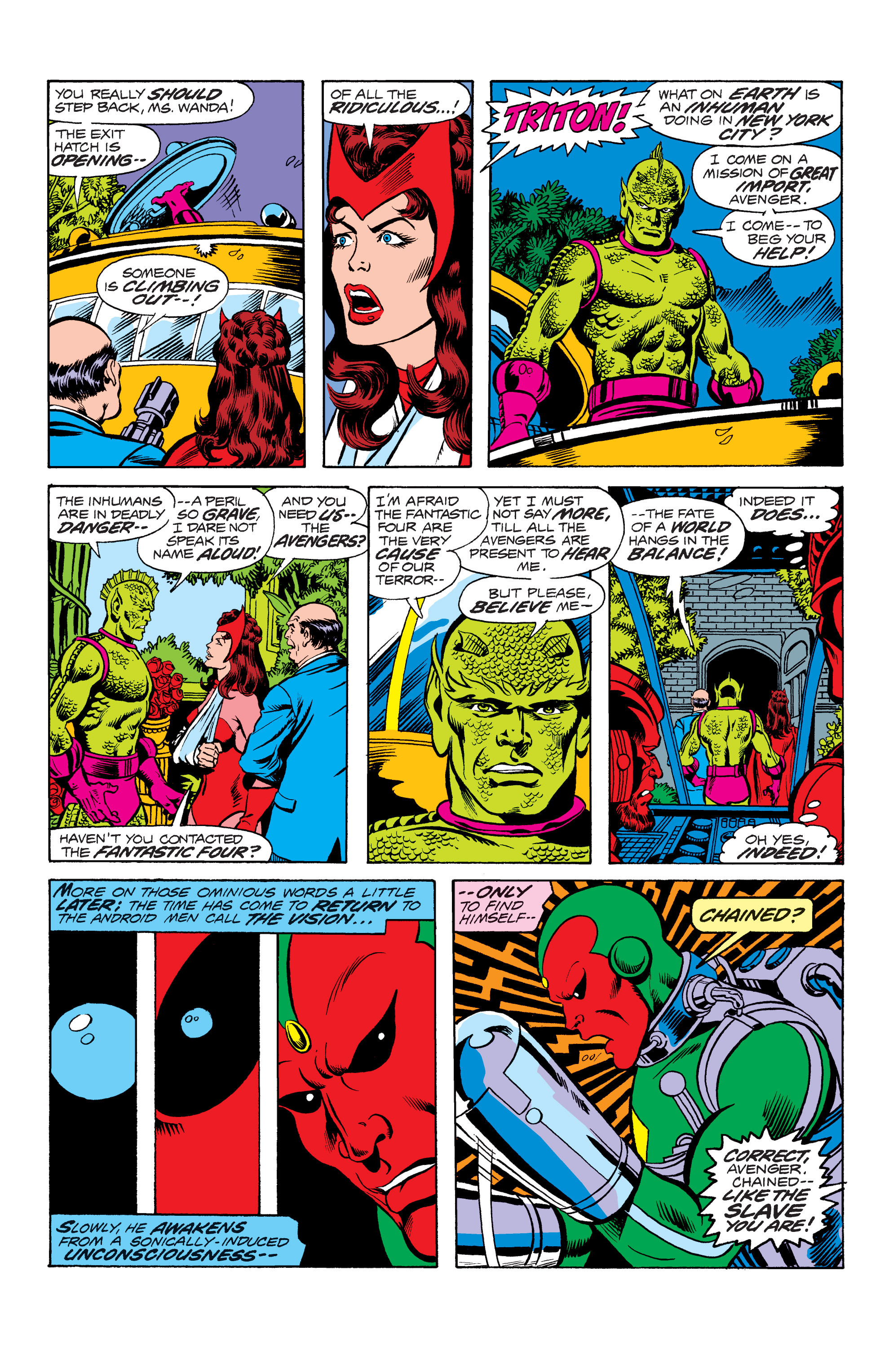 Read online Marvel Masterworks: The Avengers comic -  Issue # TPB 16 (Part 2) - 22
