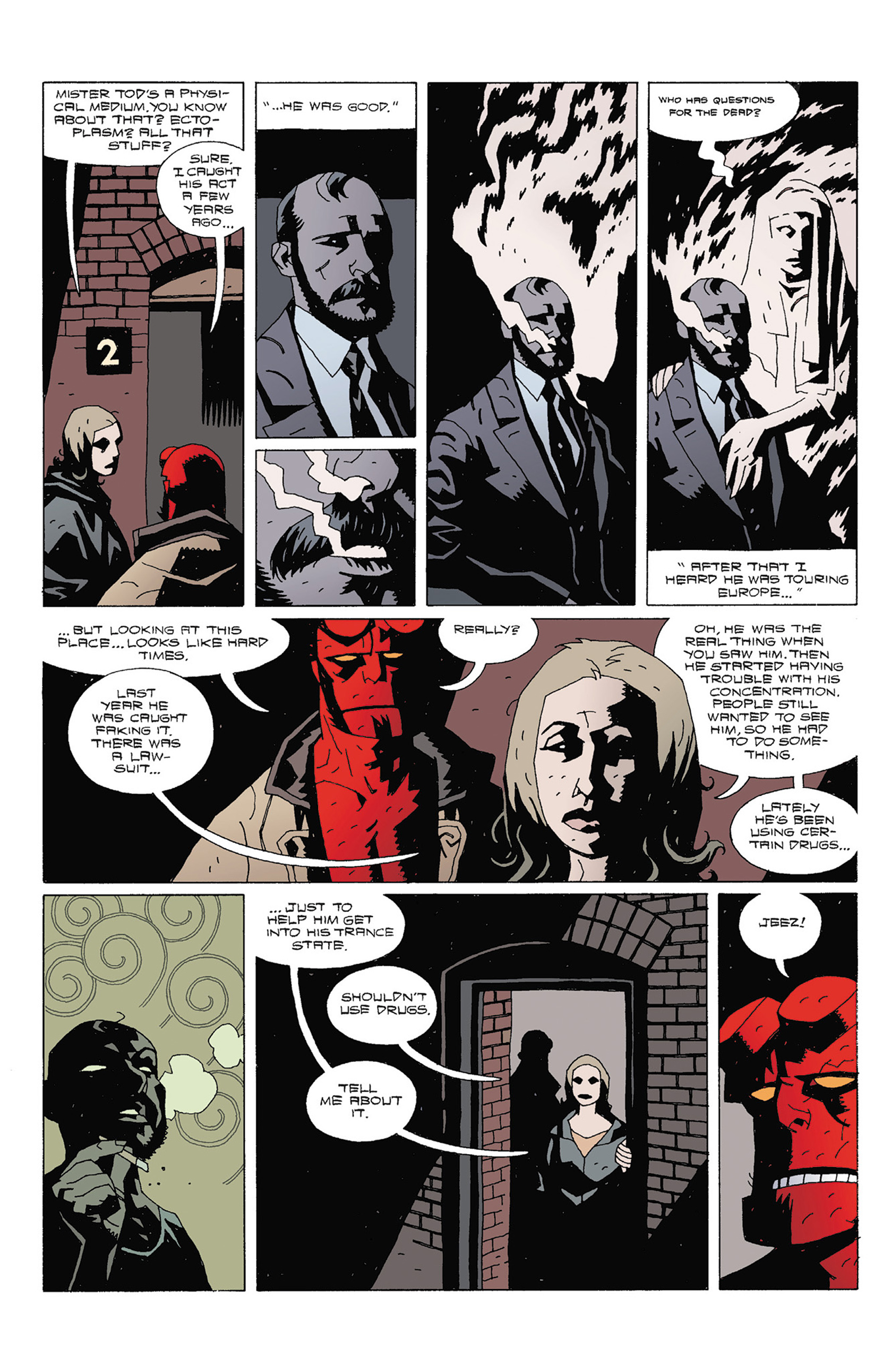 Read online Hellboy: The Right Hand of Doom comic -  Issue # TPB - 46