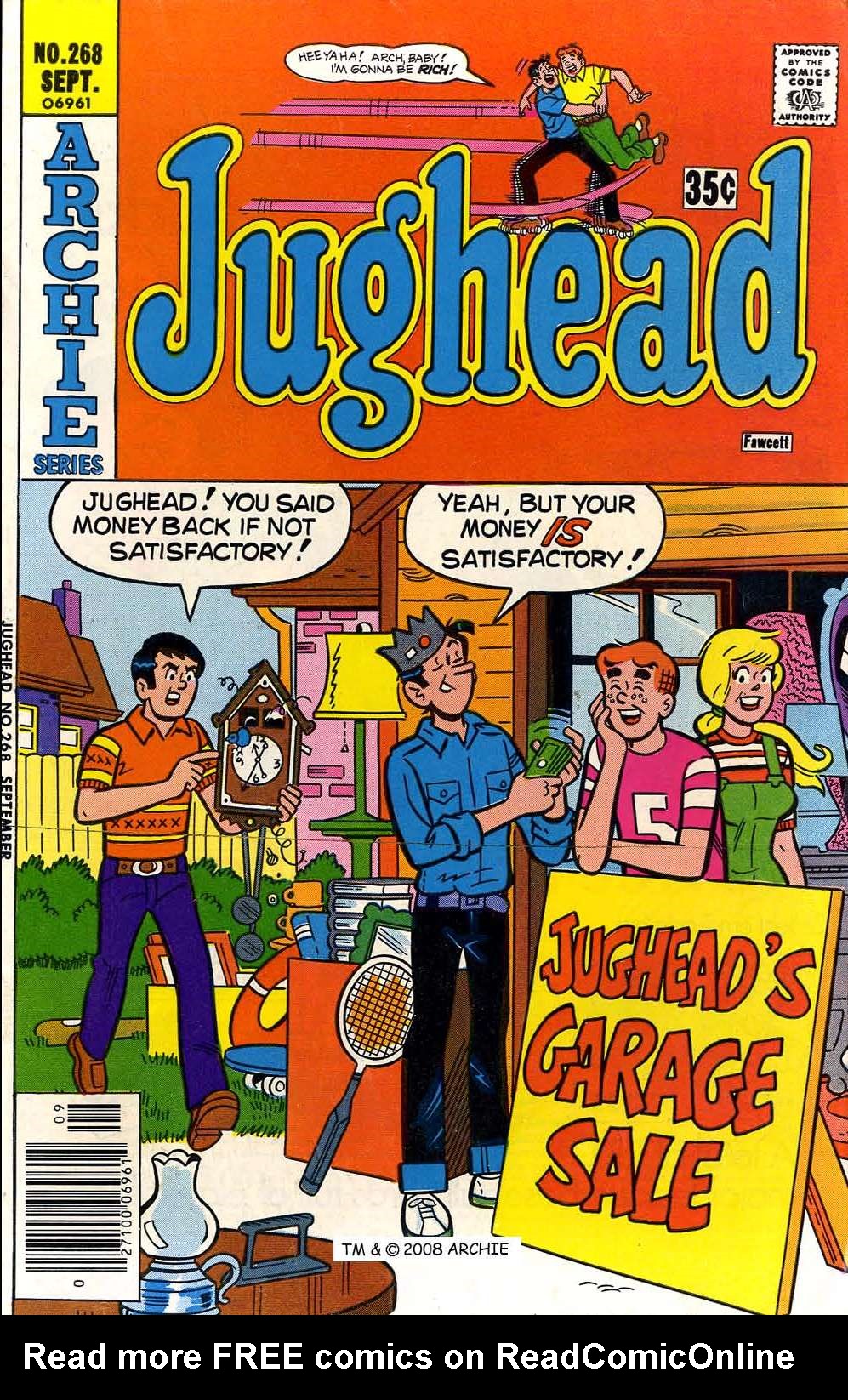 Read online Jughead (1965) comic -  Issue #268 - 1