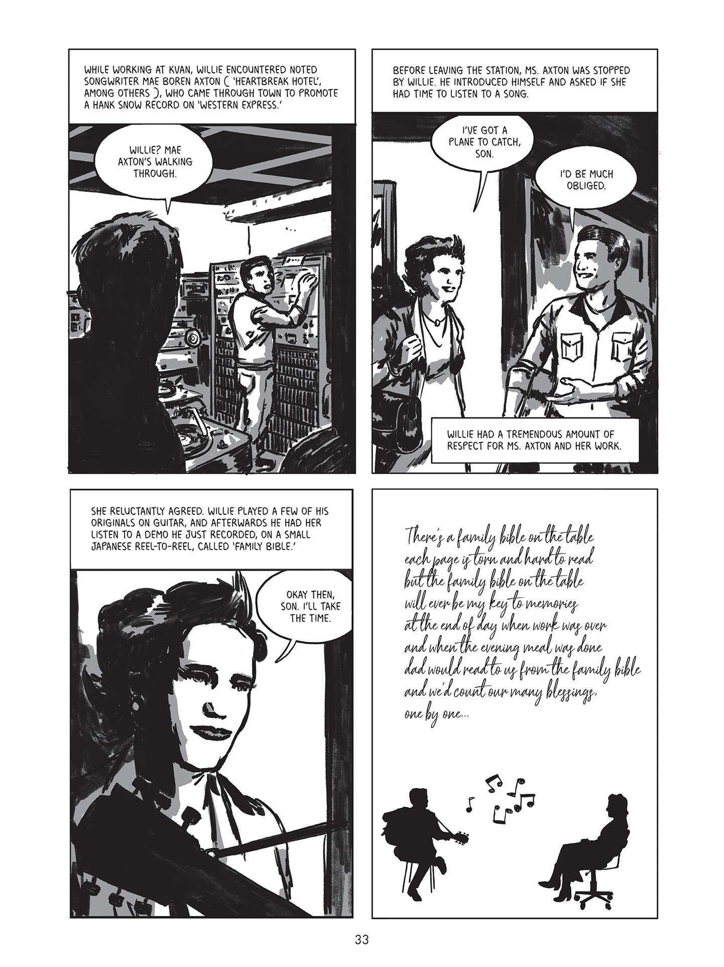 Read online Willie Nelson: A Graphic History comic -  Issue # TPB - 32