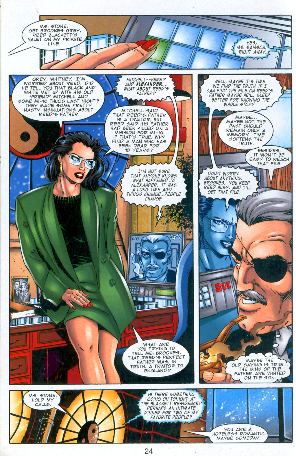 Read online Brigade (1993) comic -  Issue #8 - 28