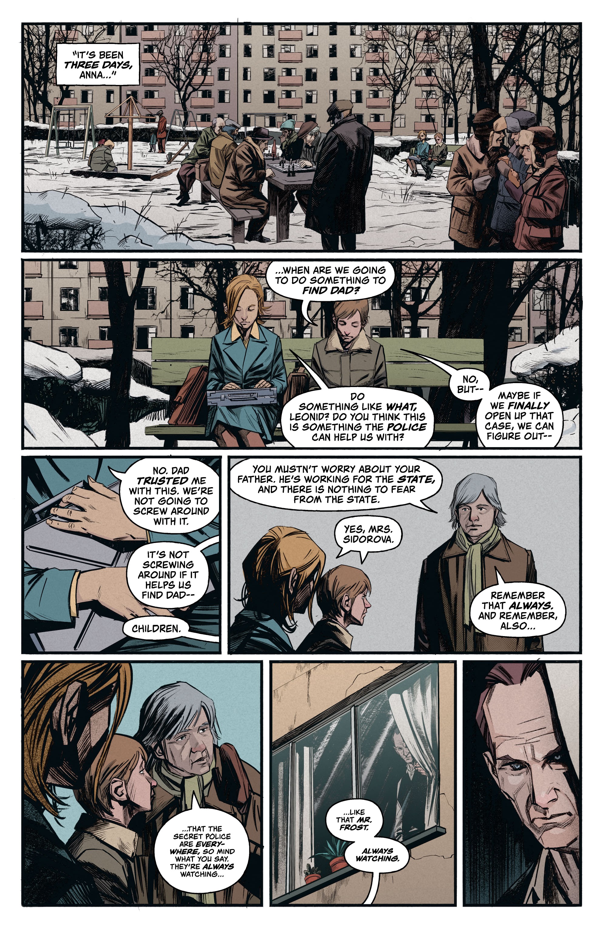 Read online Stranger Things: Kamchatka comic -  Issue #1 - 12