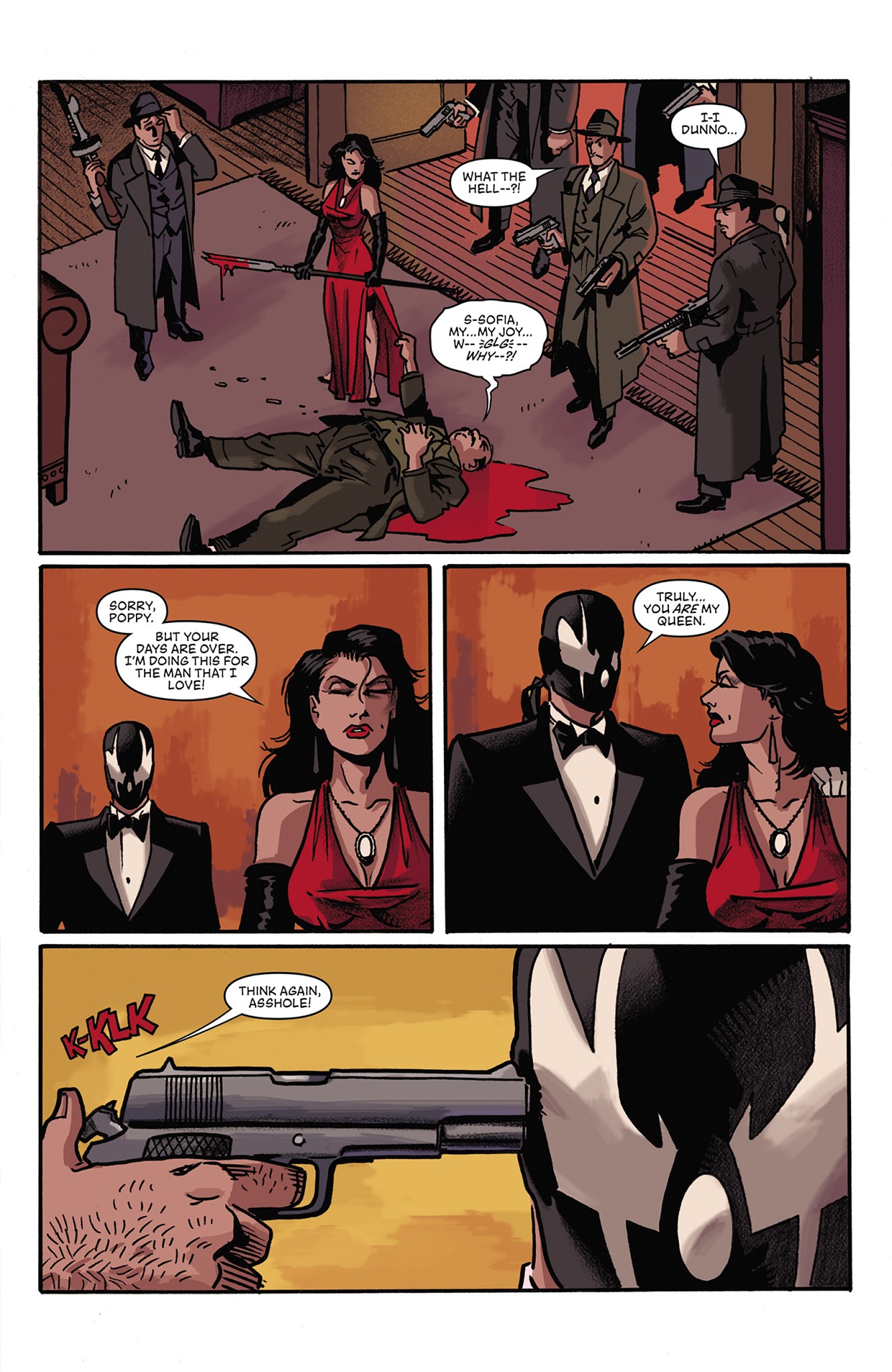 Read online Grendel vs. The Shadow comic -  Issue #3 - 33