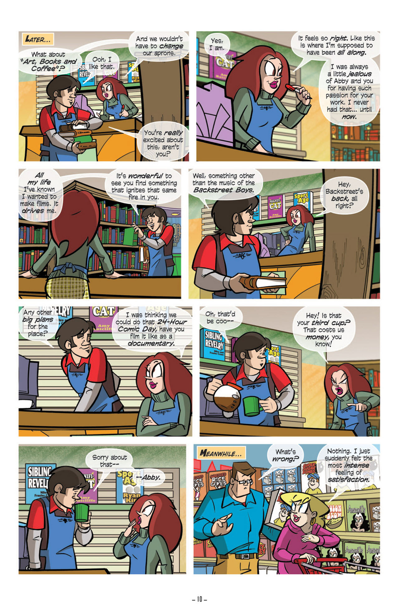 Read online Love and Capes: What to Expect comic -  Issue #6 - 12