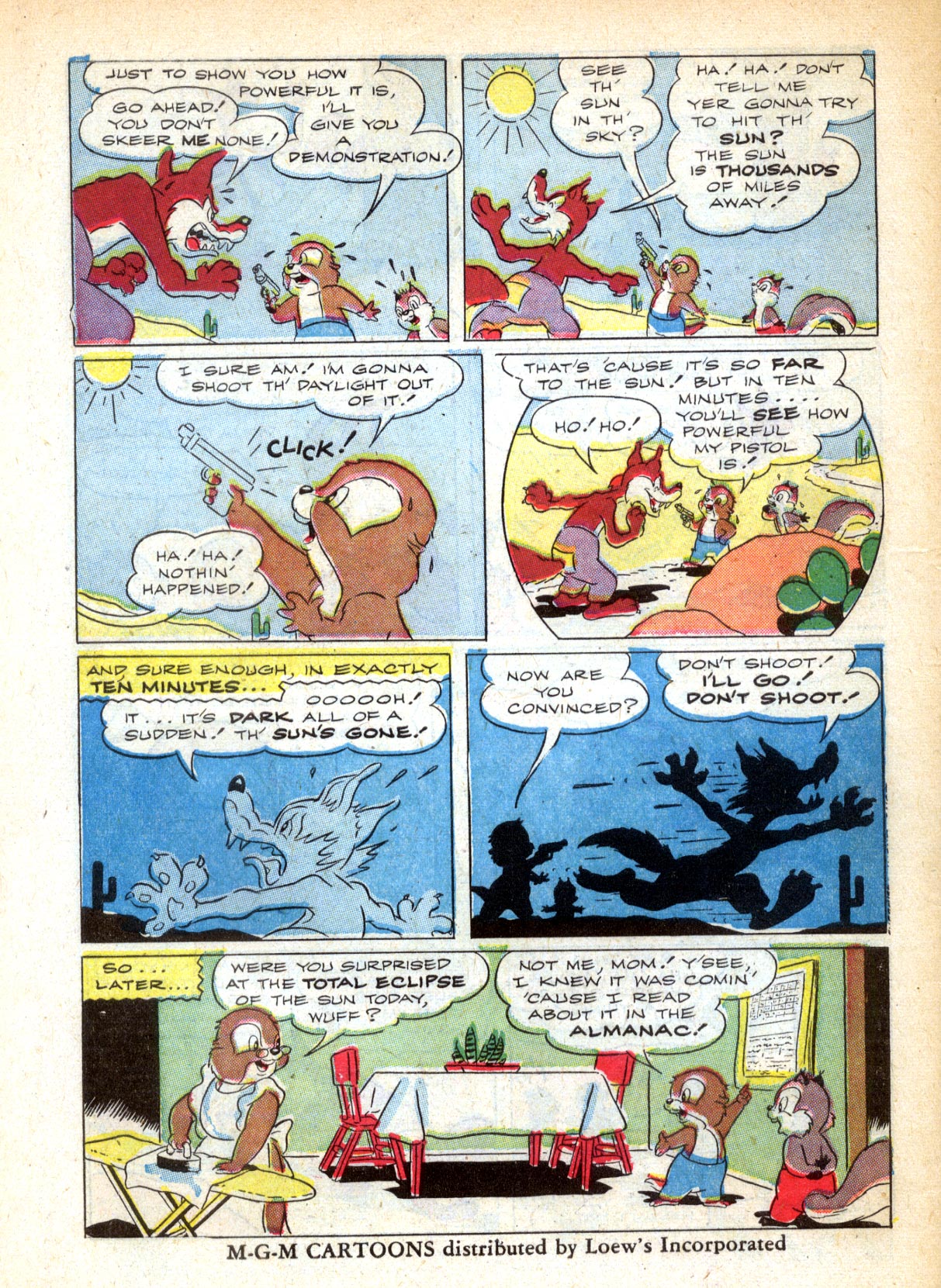 Read online Our Gang Comics comic -  Issue #36 - 52