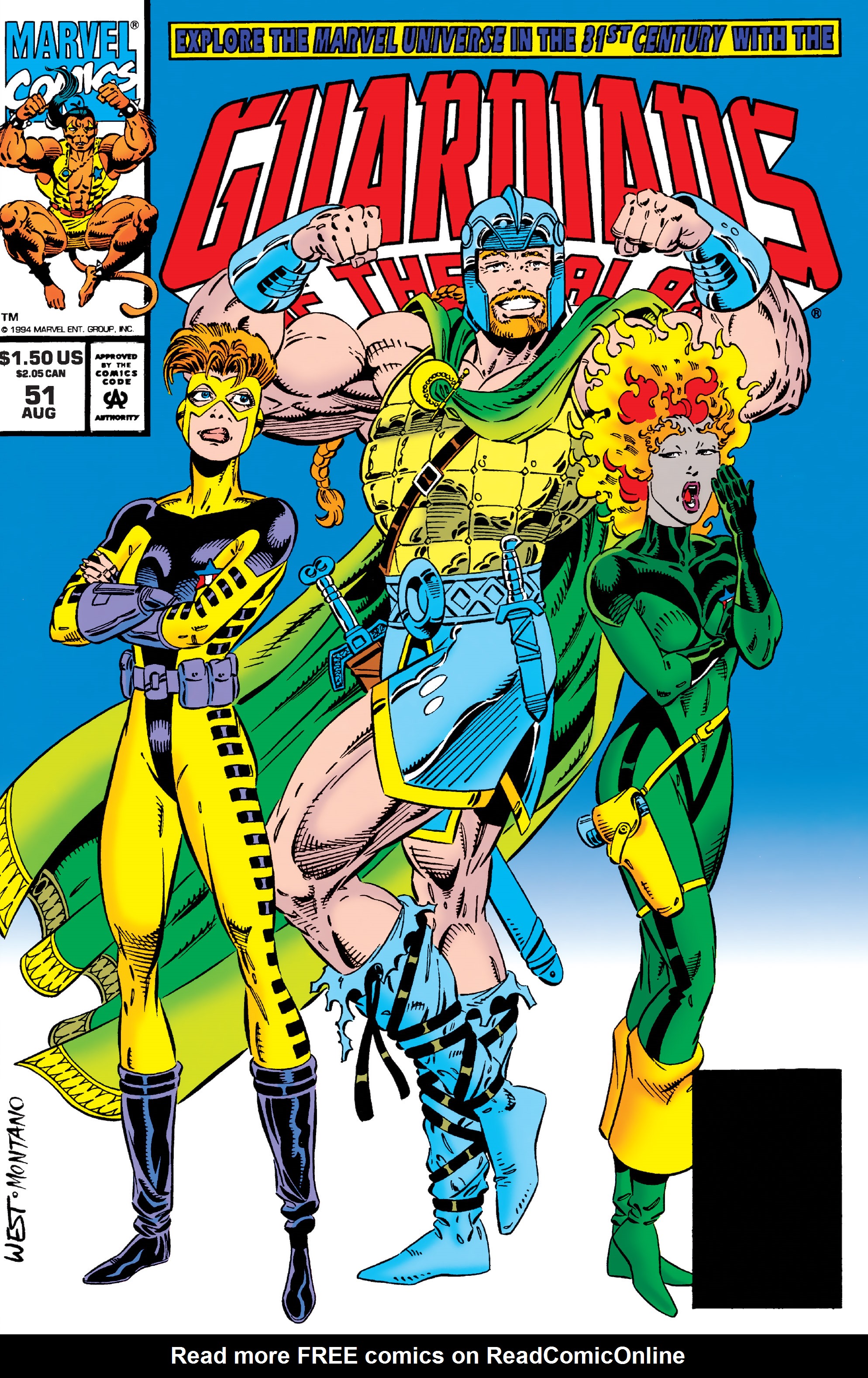 Read online Guardians of the Galaxy (1990) comic -  Issue # _TPB In The Year 3000 3 (Part 1) - 55