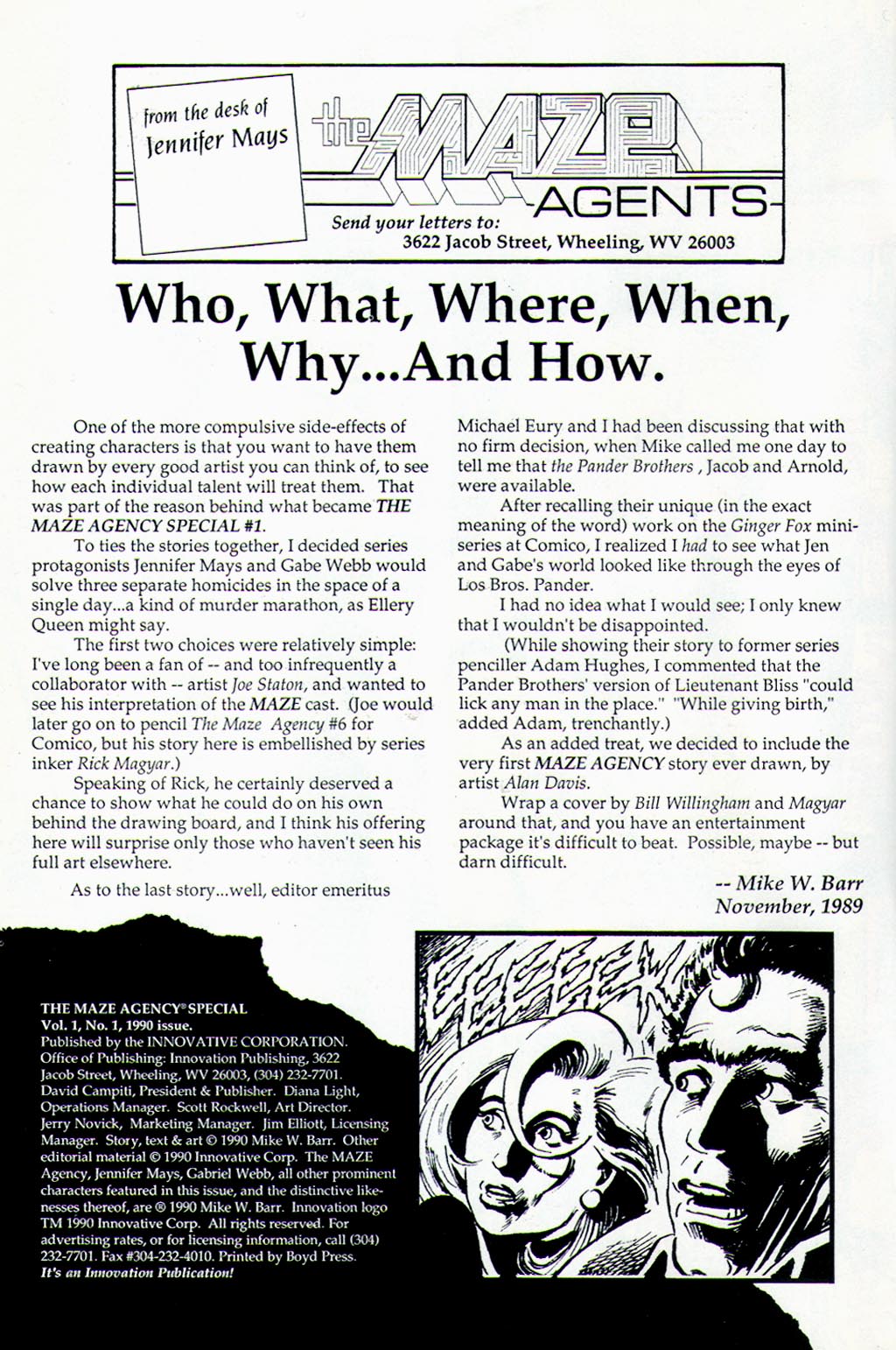 Read online The Maze Agency Special comic -  Issue # Full - 2