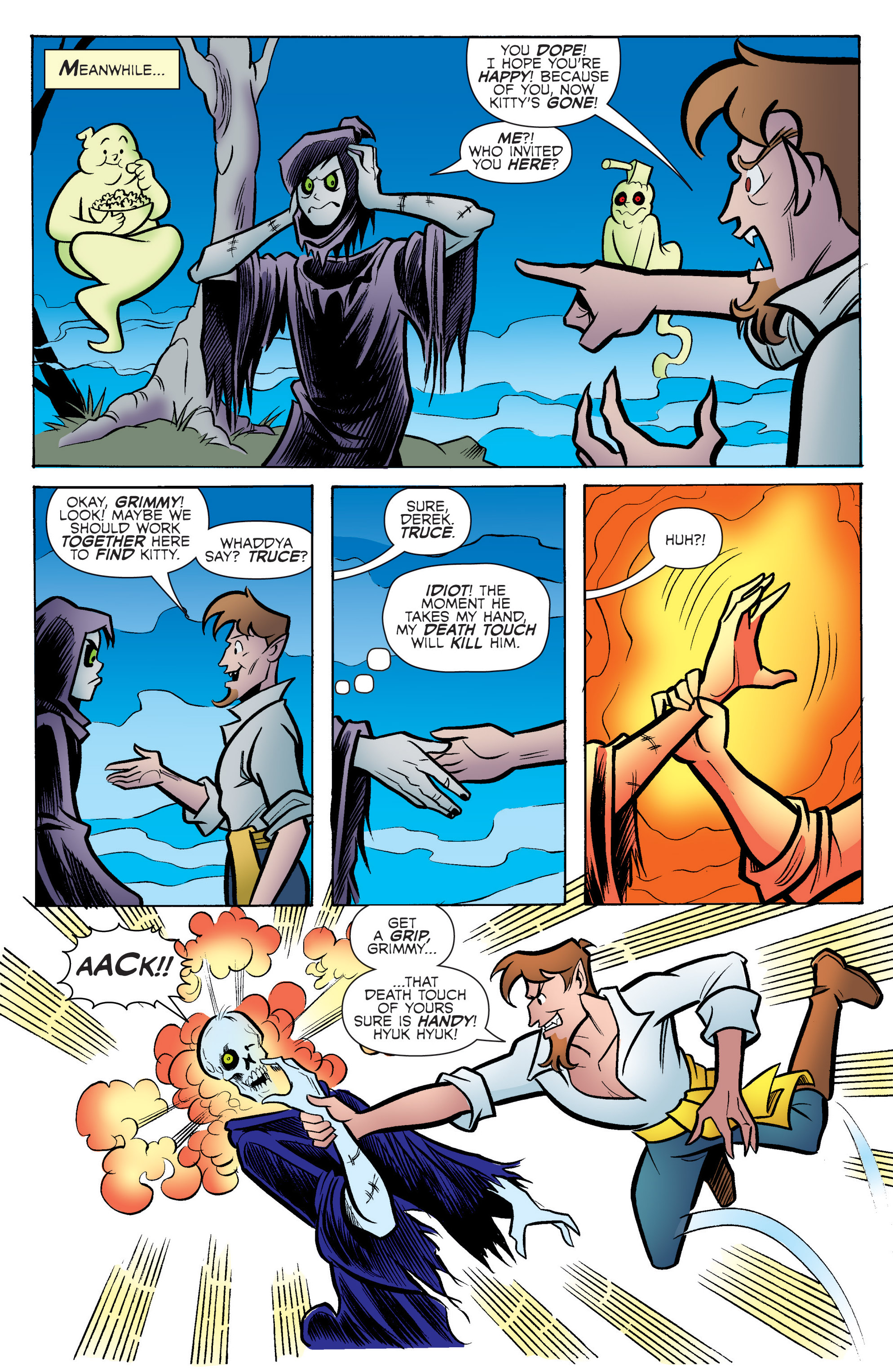 Read online Die Kitty Die! Heaven & Hell comic -  Issue #0 - 19