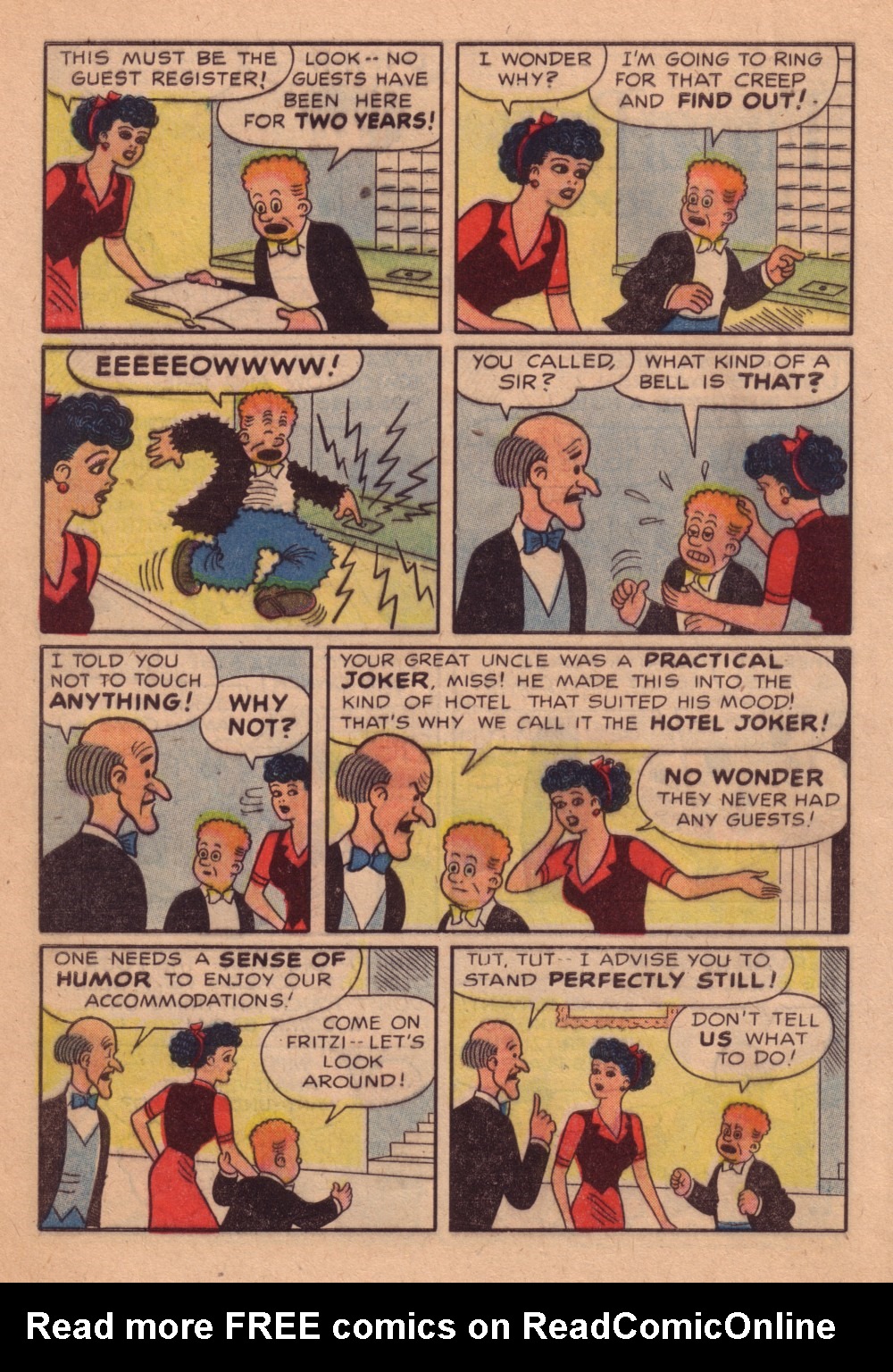Read online Fritzi Ritz (1953) comic -  Issue #56 - 28