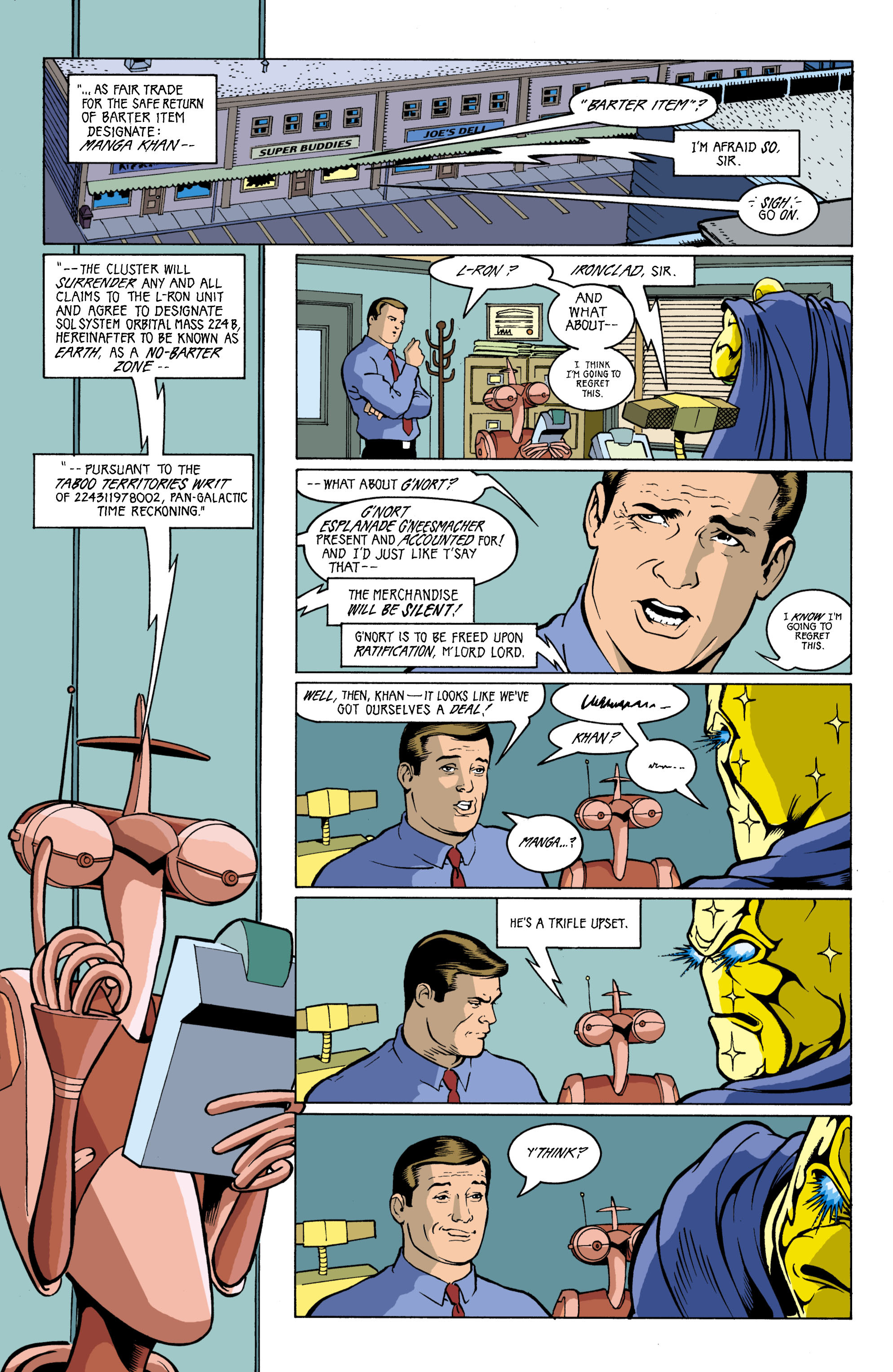 Read online Formerly Known as the Justice League comic -  Issue #6 - 19