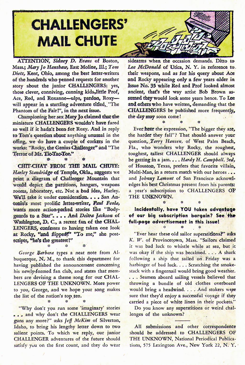 Read online Challengers of the Unknown (1958) comic -  Issue #38 - 18