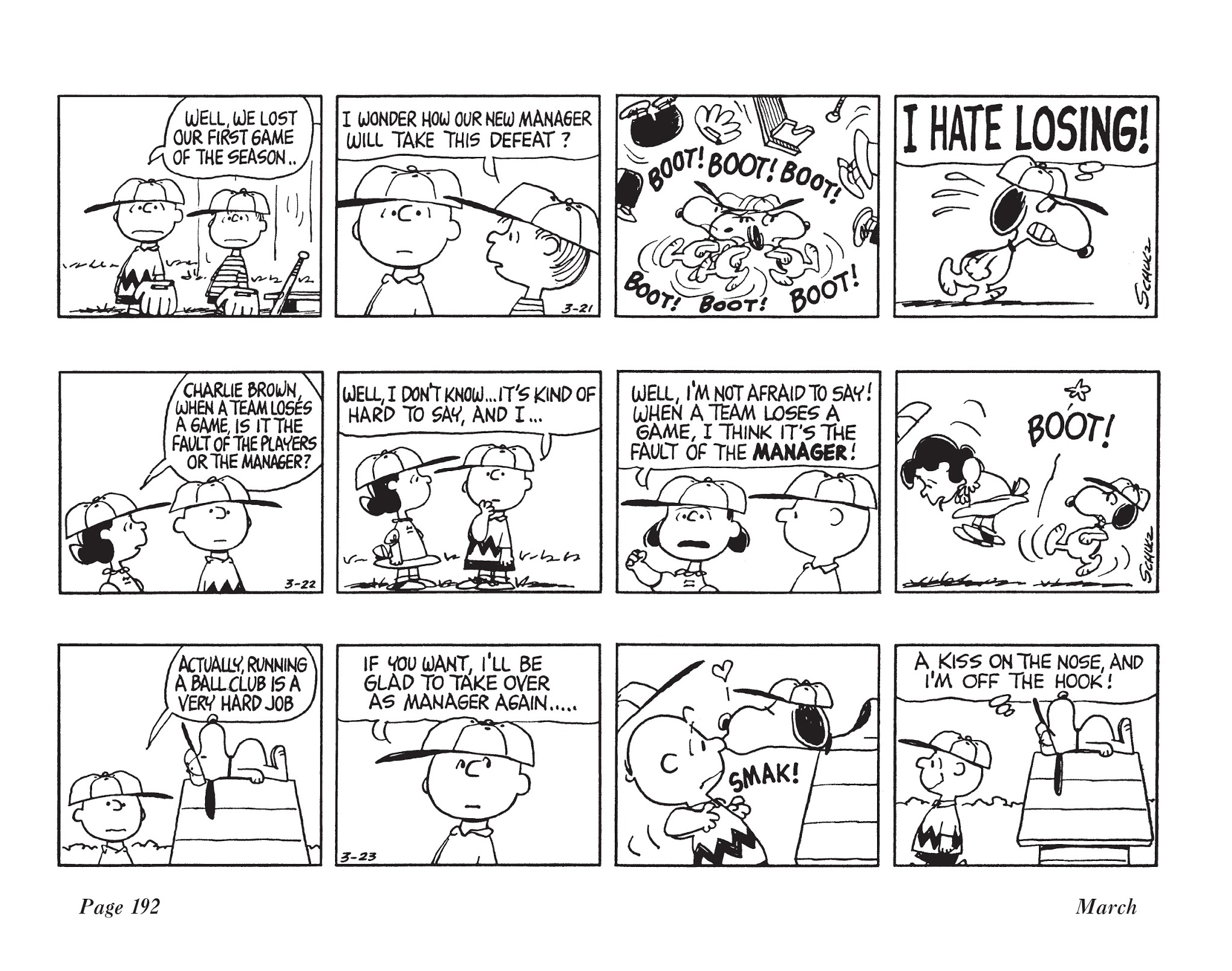 Read online The Complete Peanuts comic -  Issue # TPB 9 - 203