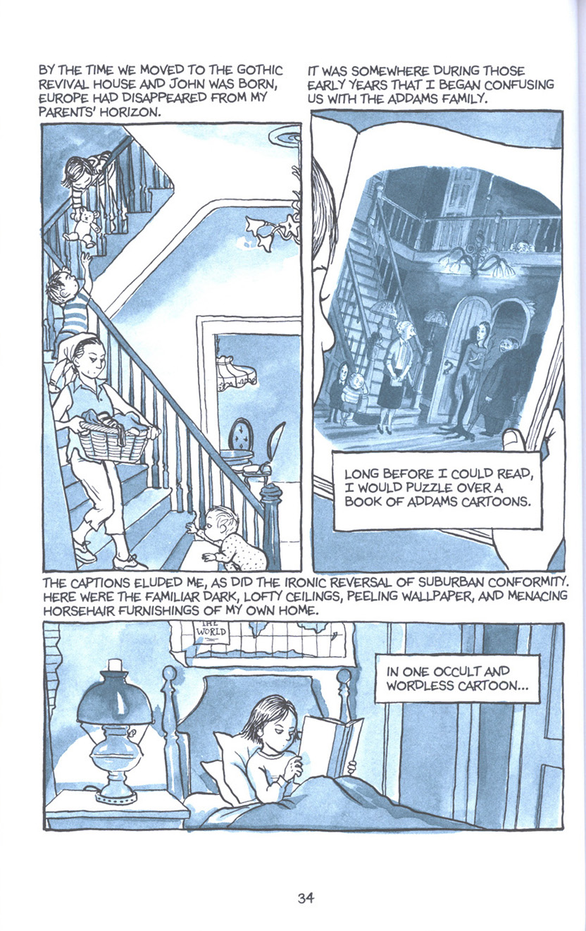 Read online Fun Home: A Family Tragicomic comic -  Issue # TPB - 41