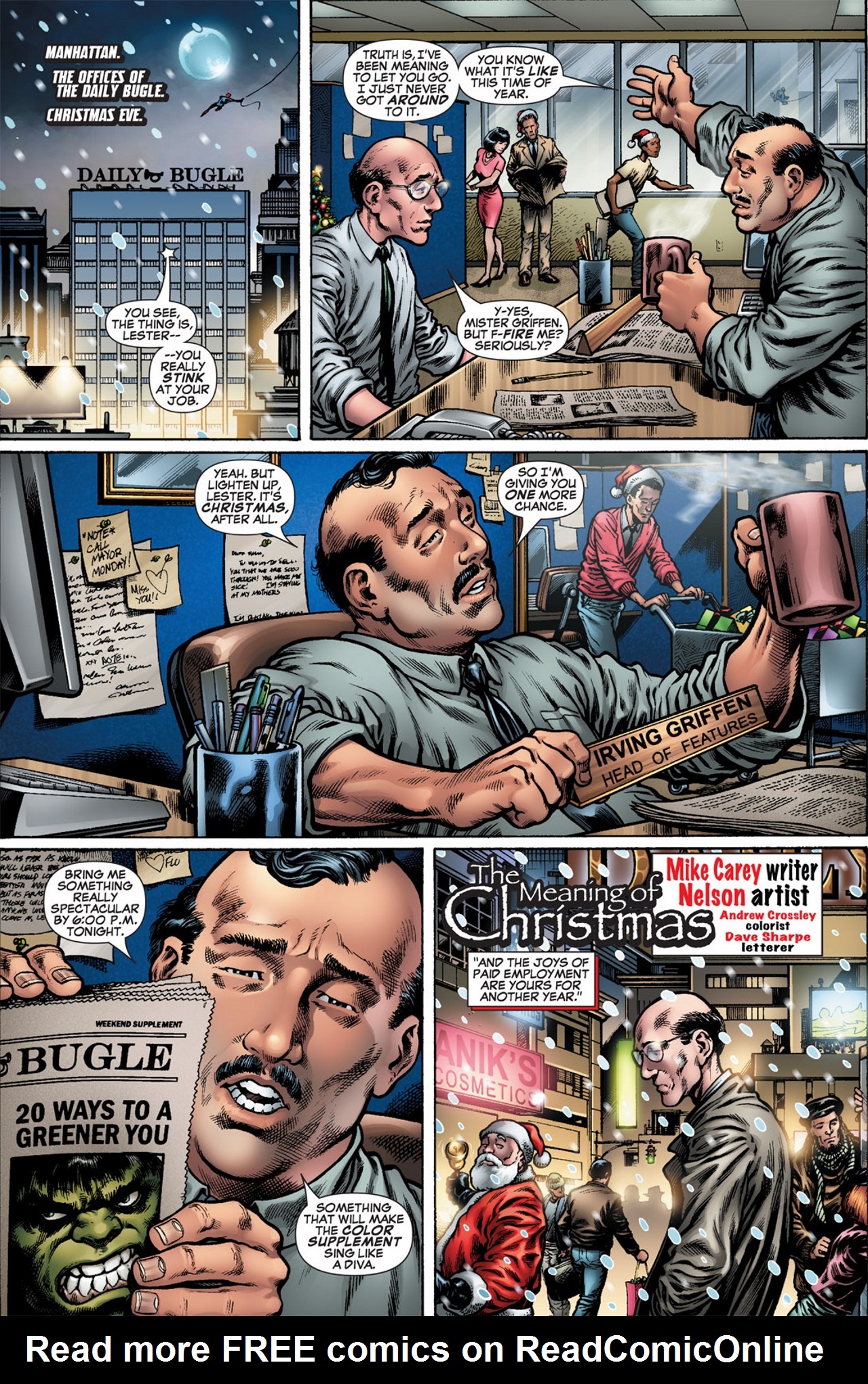 Read online Marvel Holiday Special (1991) comic -  Issue #2007 - 31