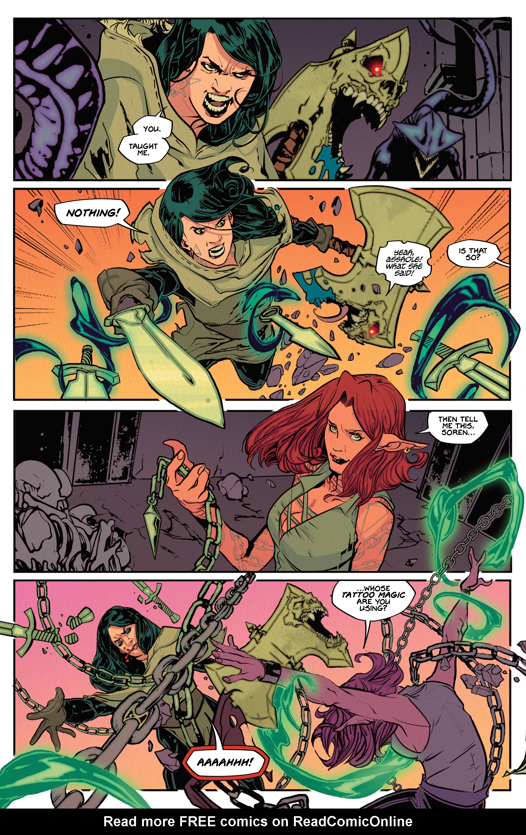 Read online Barbaric Hell to Pay comic -  Issue #3 - 9