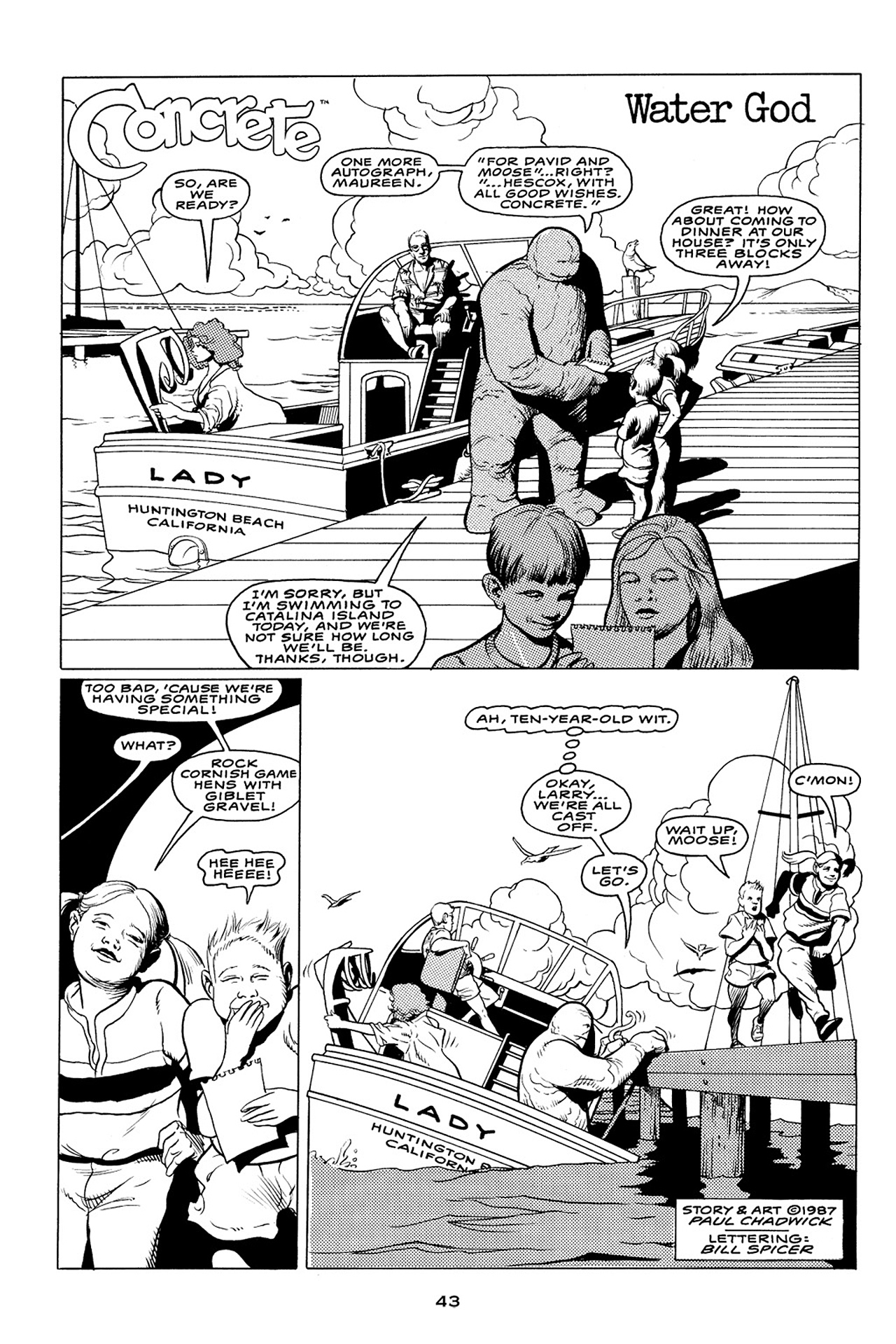 Read online Concrete (2005) comic -  Issue # TPB 1 - 44