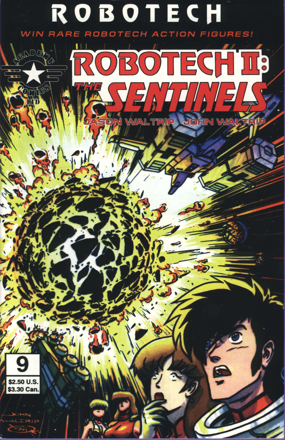 <{ $series->title }} issue Robotech II: The Sentinels Book 3 Issue #9 - Page 1