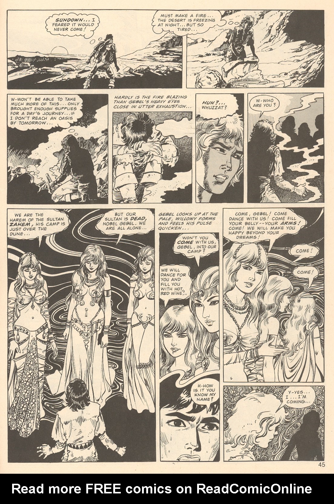 Read online The Savage Sword Of Conan comic -  Issue #67 - 45