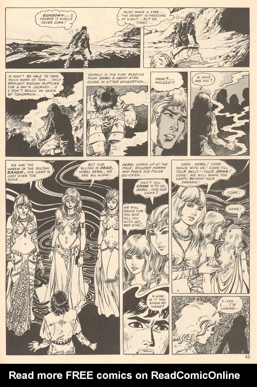 The Savage Sword Of Conan issue 67 - Page 45
