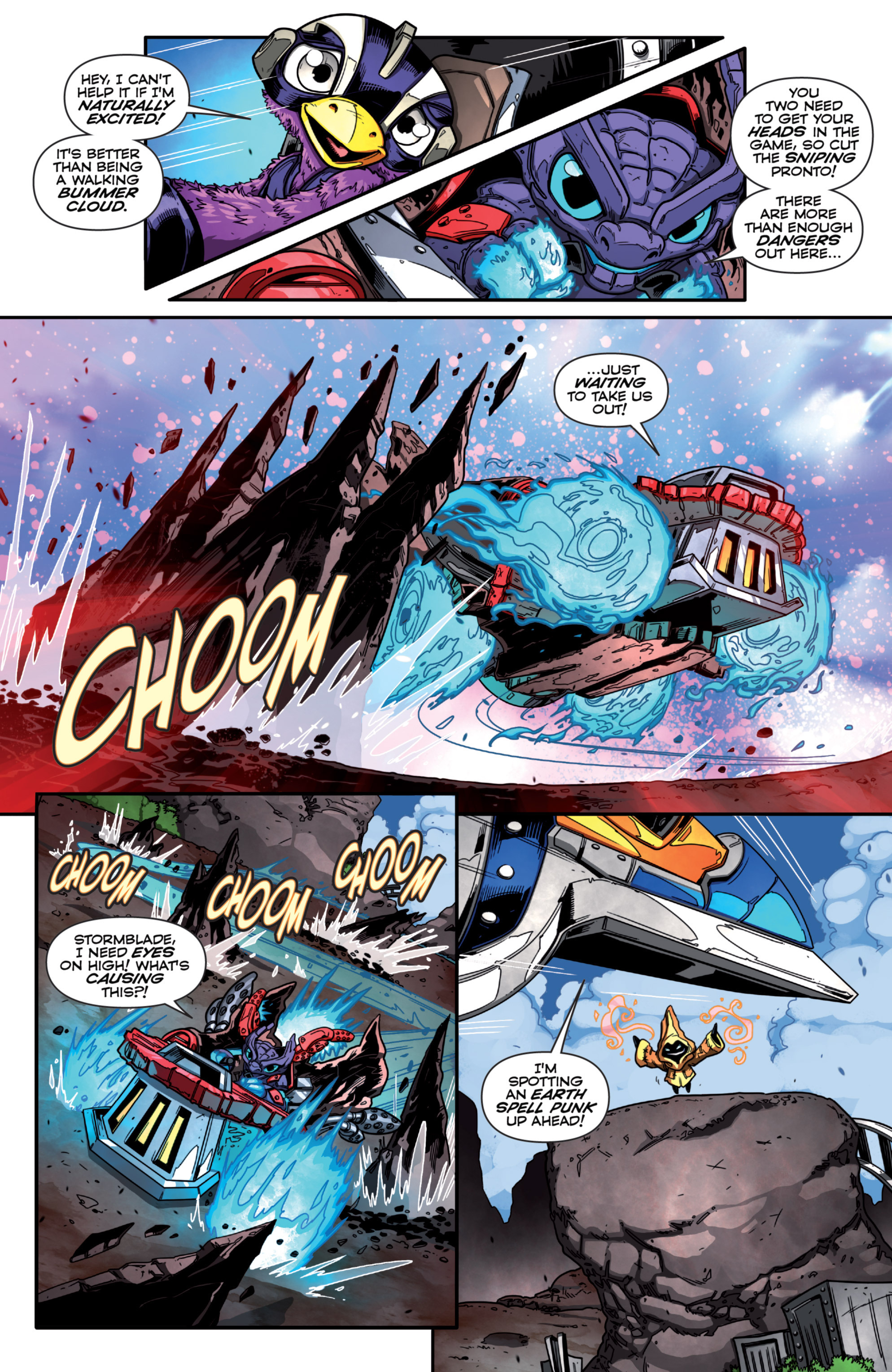 Read online Skylanders Superchargers comic -  Issue #1 - 12
