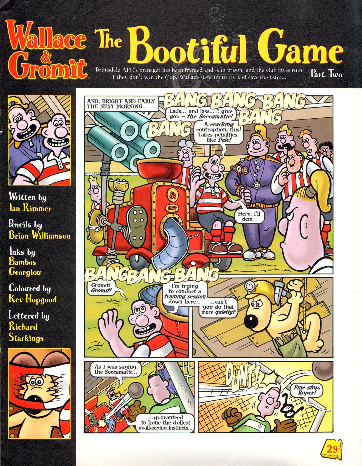 Read online Wallace & Gromit Comic comic -  Issue #10 - 27