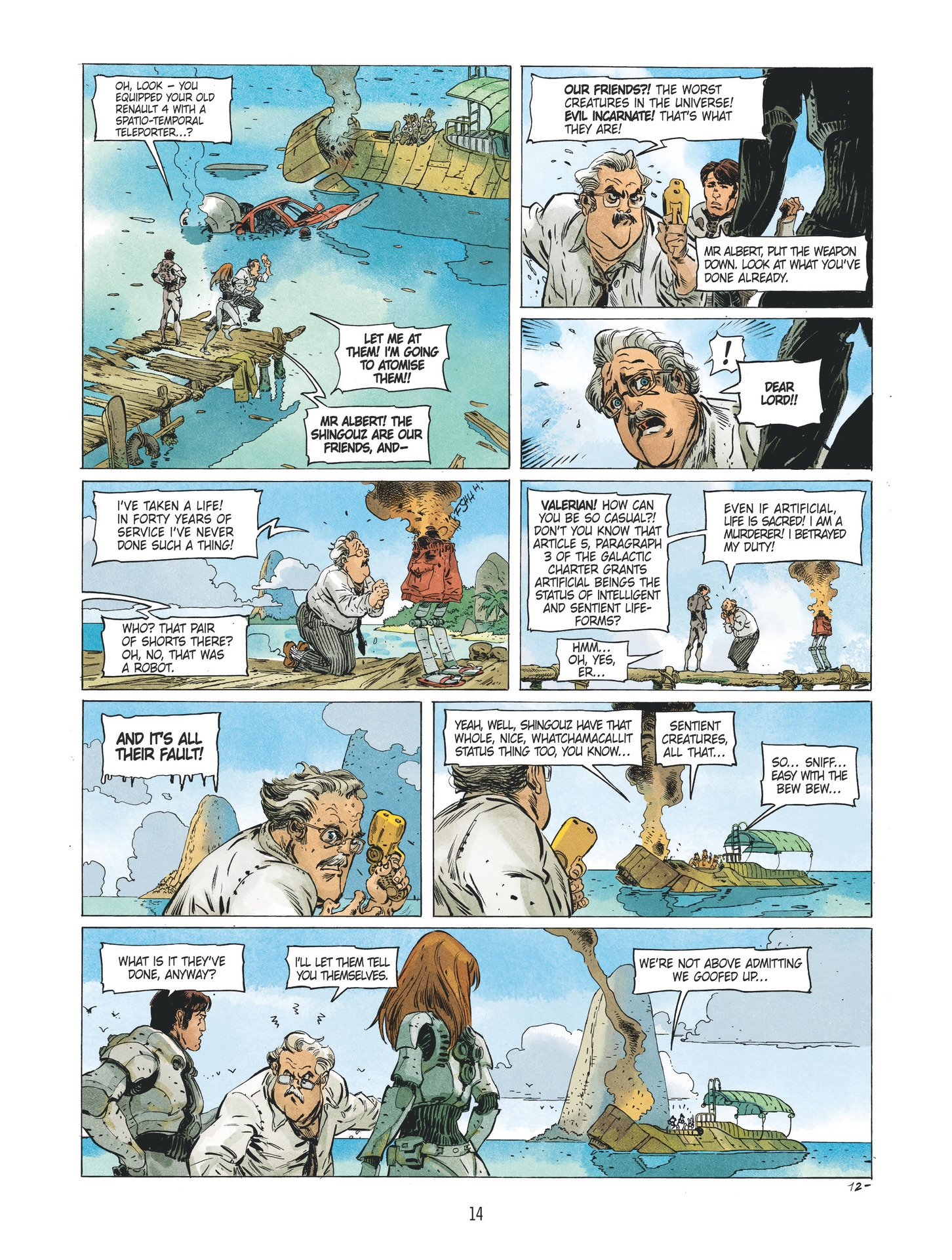 Read online Valerian and Laureline By... comic -  Issue # Full - 17