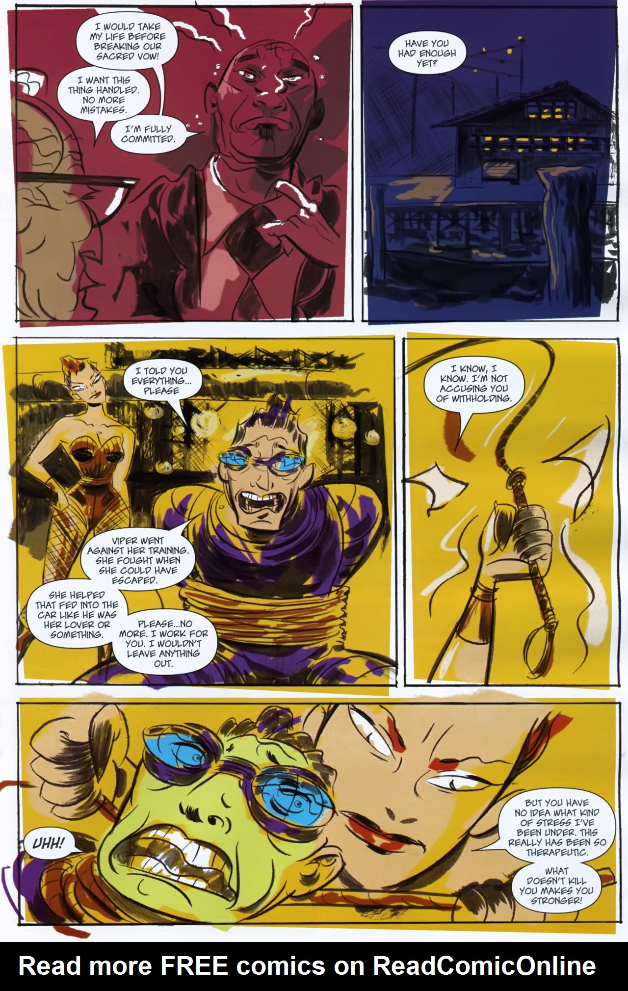 Read online Killing Girl comic -  Issue #4 - 18