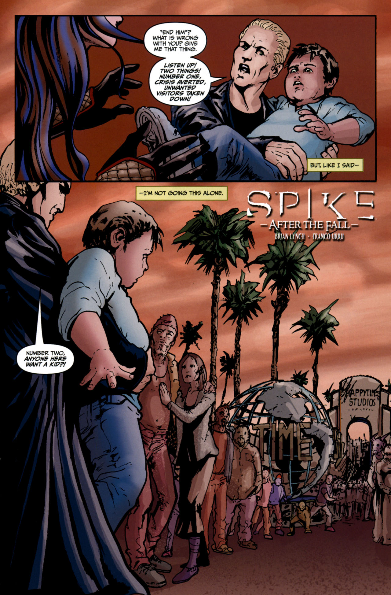 Read online Spike: After the Fall comic -  Issue #1 - 8