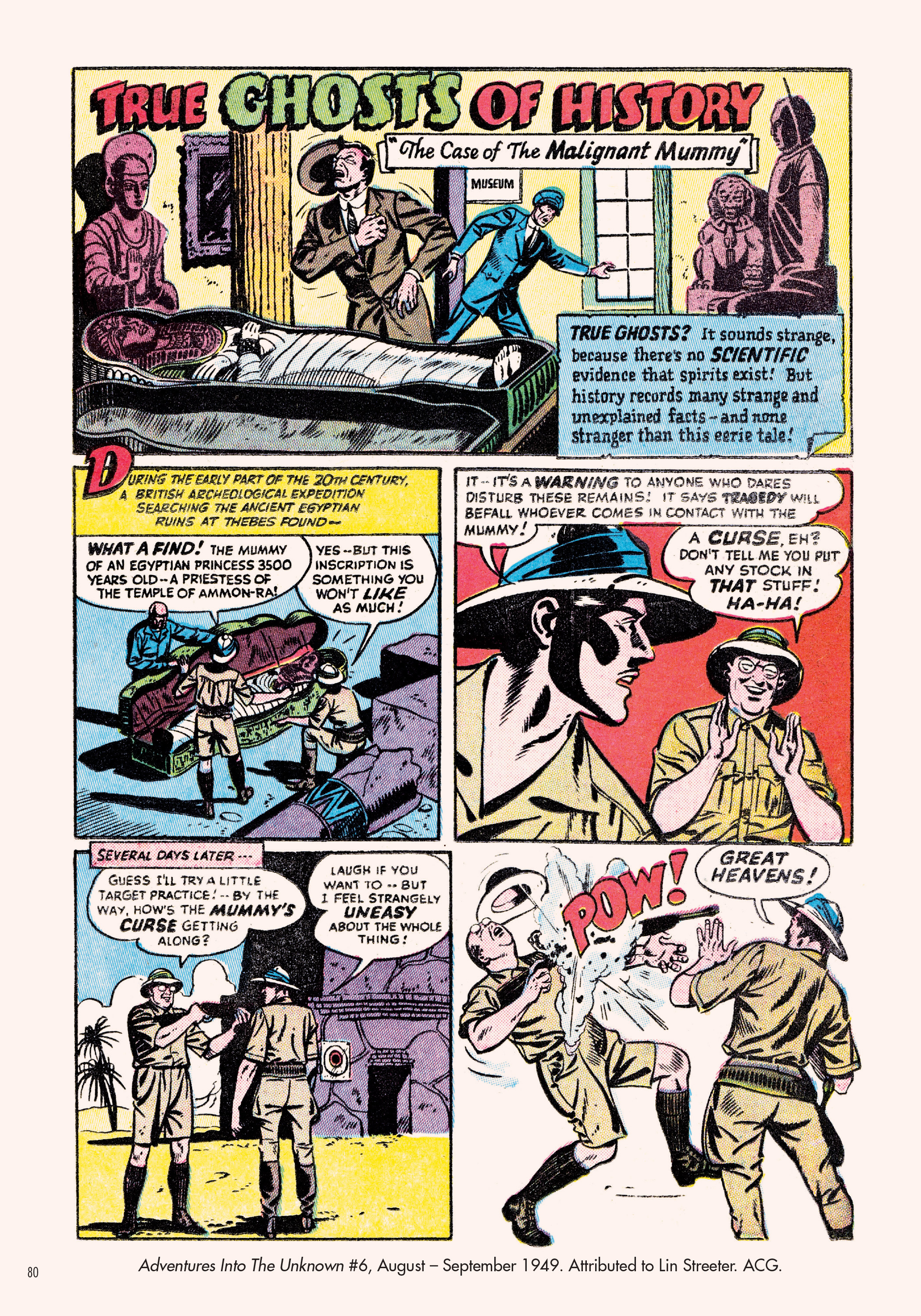 Read online Classic Monsters of Pre-Code Horror Comics: Mummies comic -  Issue # TPB - 80