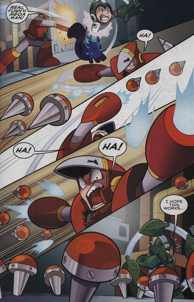 Read online Mega Man comic -  Issue #10 - 21