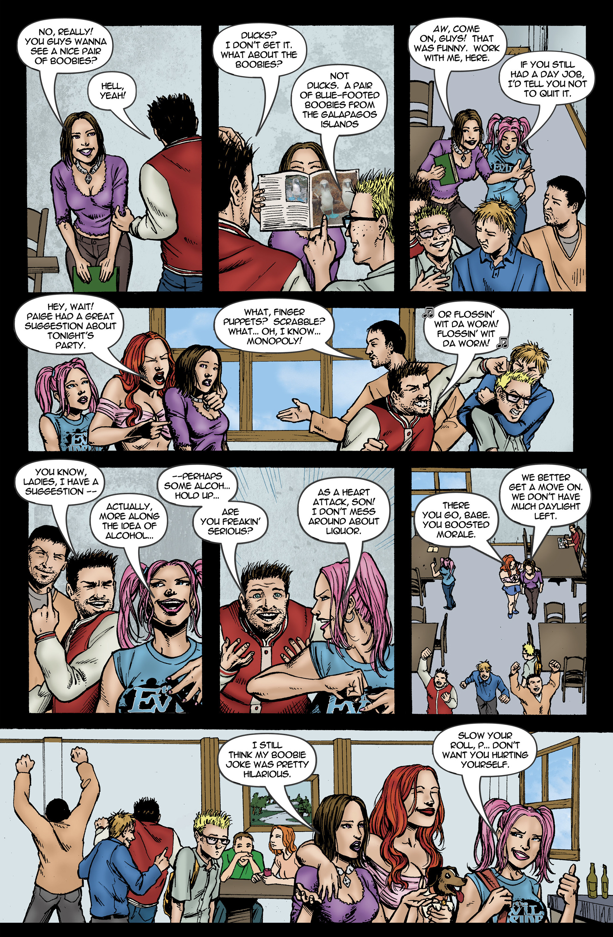 Read online Chaos Campus: Sorority Girls Vs. Zombies comic -  Issue #14 - 13