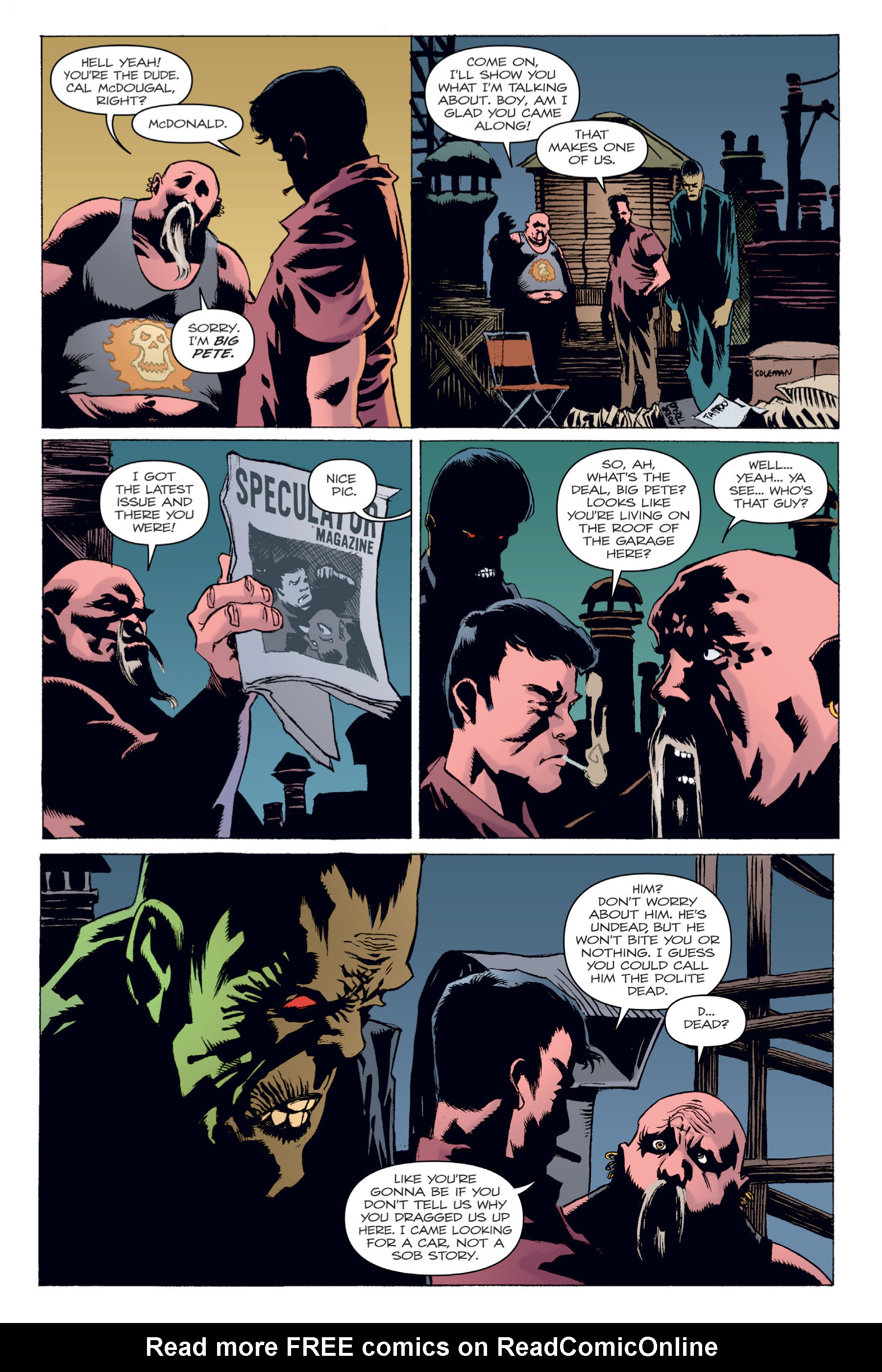 Read online Criminal Macabre Omnibus comic -  Issue # TPB 1 - 281