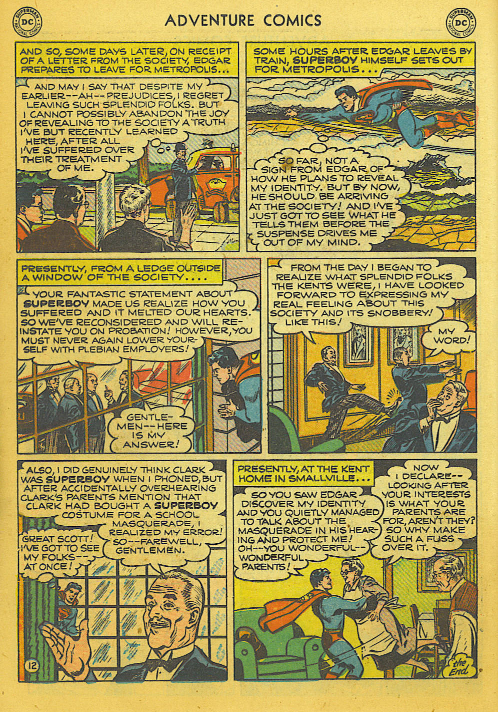 Read online Adventure Comics (1938) comic -  Issue #169 - 13