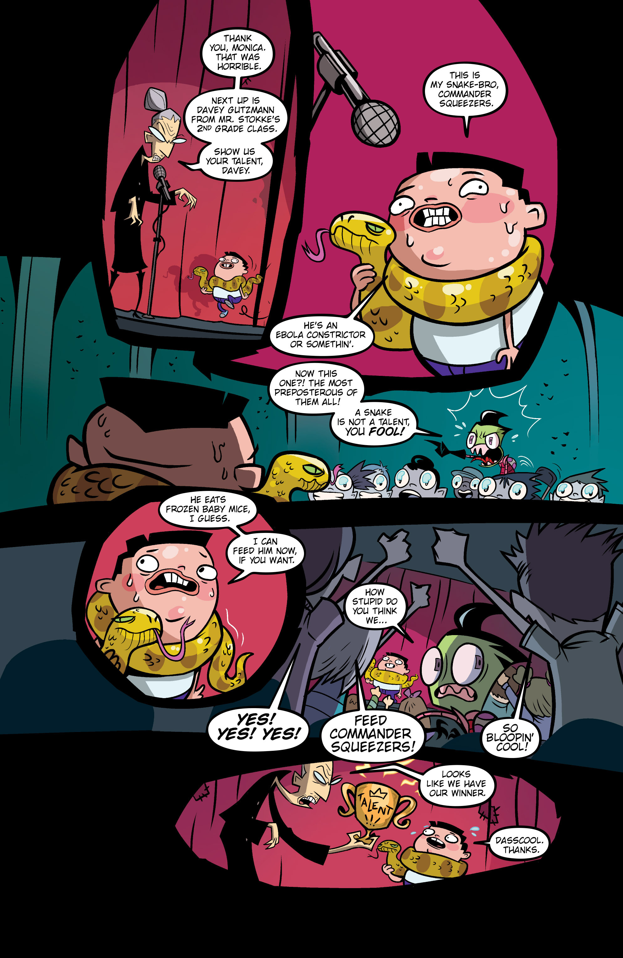 Read online Invader Zim comic -  Issue # _TPB 2 - 114