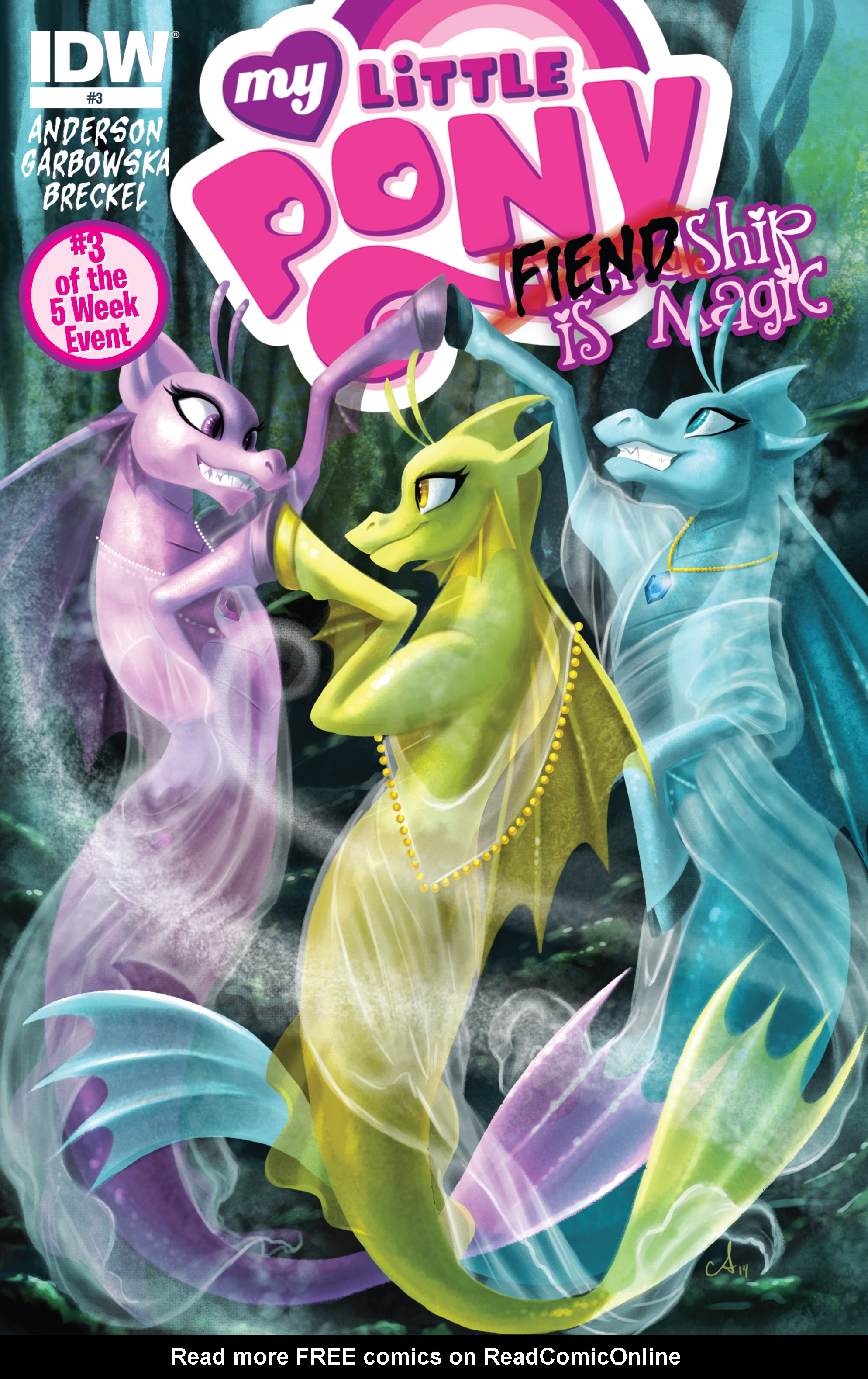 Read online My Little Pony: Fiendship is Magic comic -  Issue #3 - 1