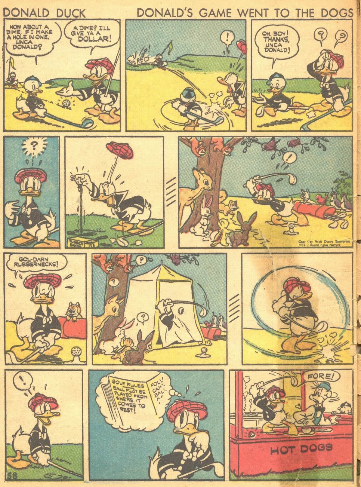 Read online Walt Disney's Comics and Stories comic -  Issue #9 - 60