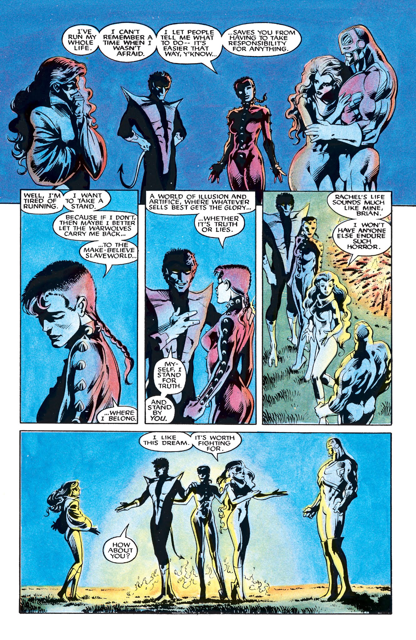Read online Excalibur (1988) comic -  Issue # TPB 1 (Part 1) - 51