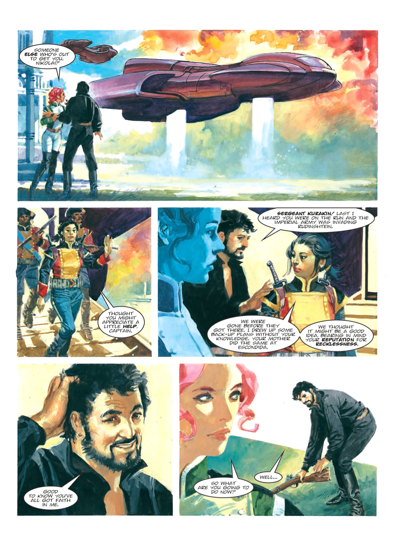 Read online Nikolai Dante comic -  Issue # TPB 9 - 119
