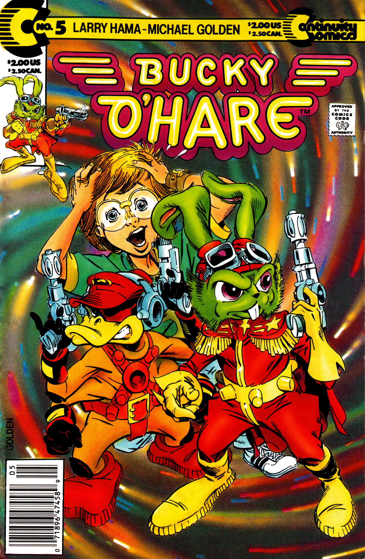 Read online Bucky O'Hare (1991) comic -  Issue #5 - 1