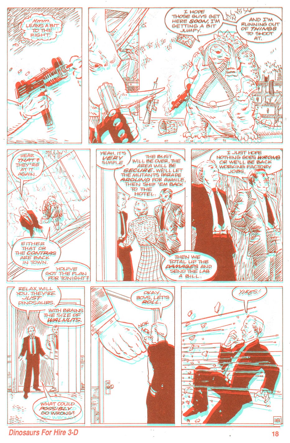 Read online Dinosaurs For Hire 3-D comic -  Issue # Full - 20