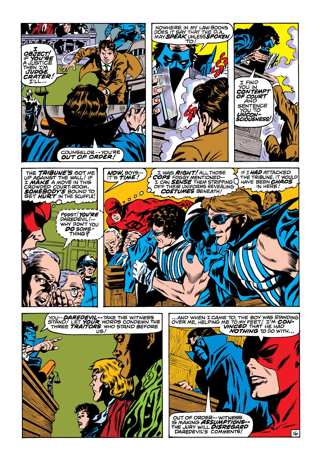 Marvel Masterworks: Daredevil issue TPB 7 (Part 2) - Page 62