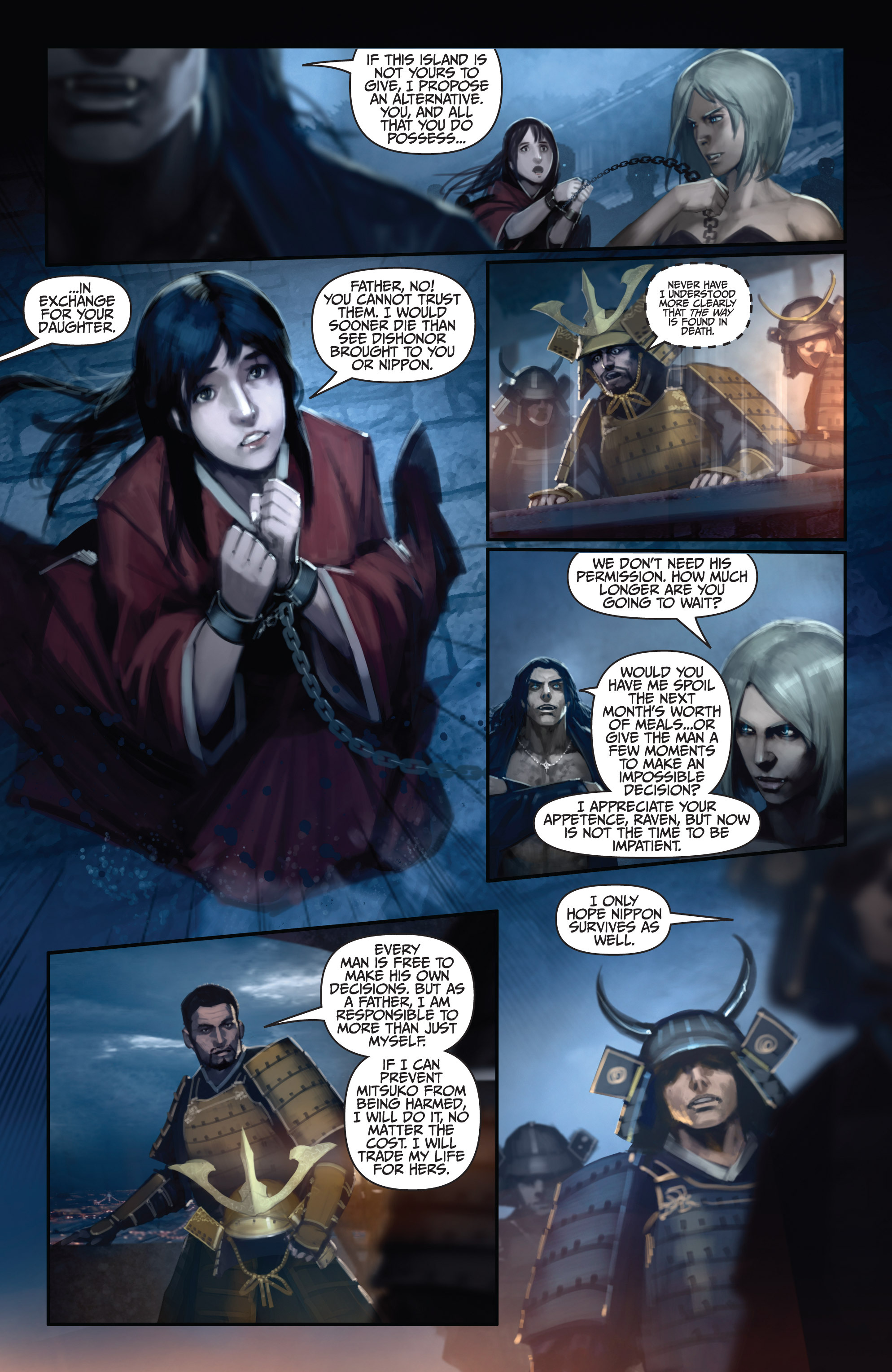 Read online Bushido: The Way of the Warrior comic -  Issue #5 - 7