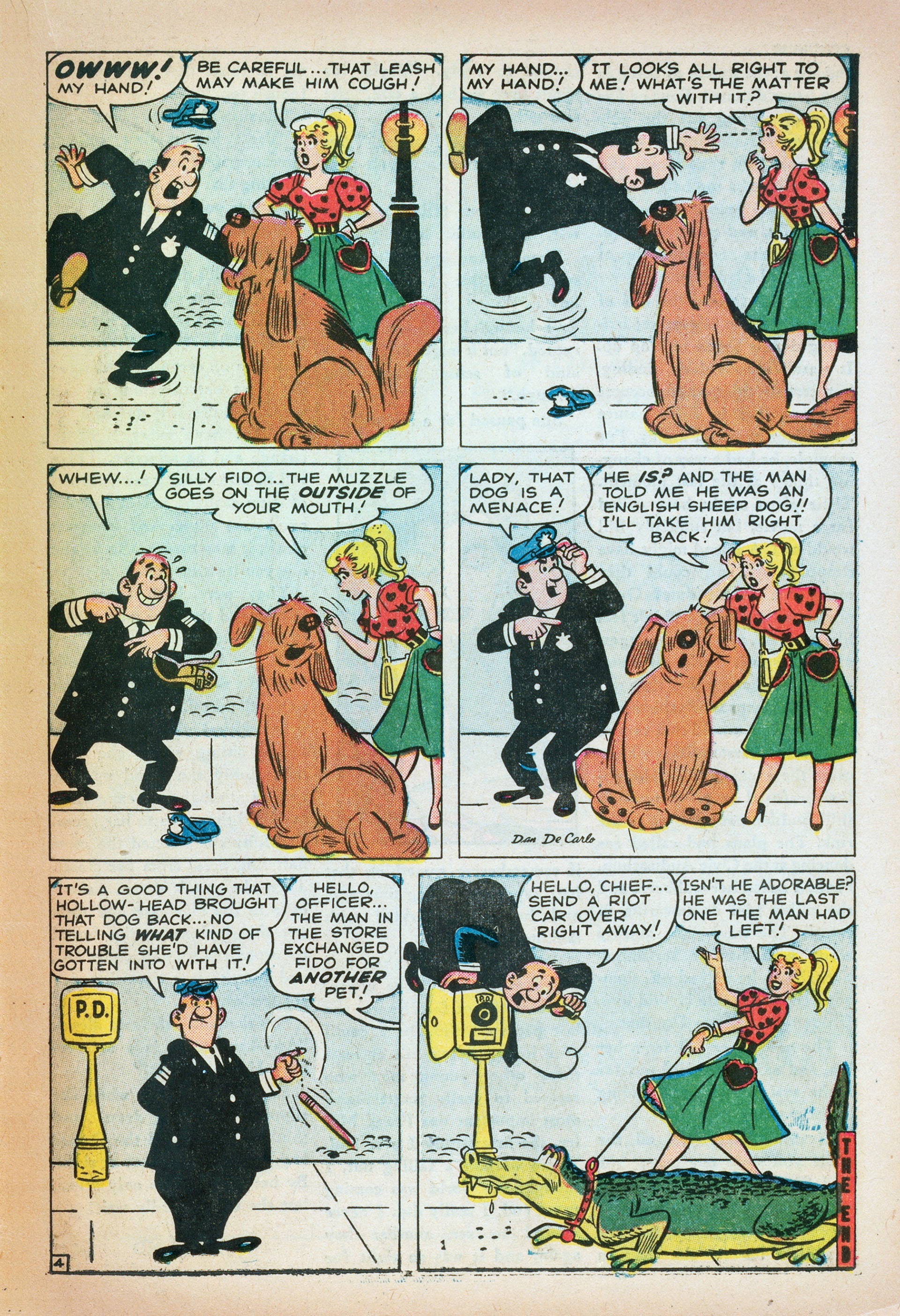 Read online Sherry the Showgirl (1956) comic -  Issue #1 - 23