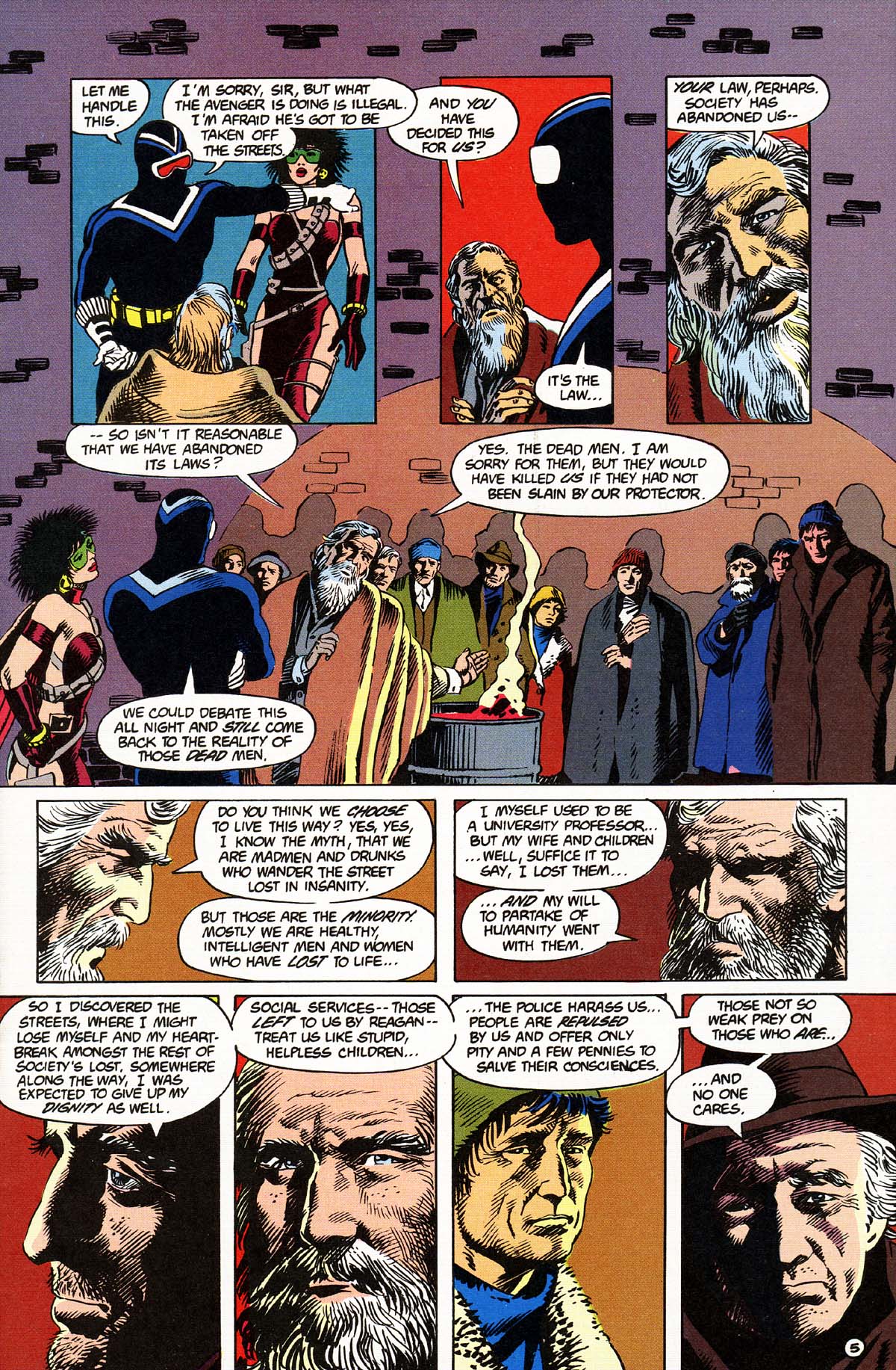 Read online Vigilante (1983) comic -  Issue #49 - 7