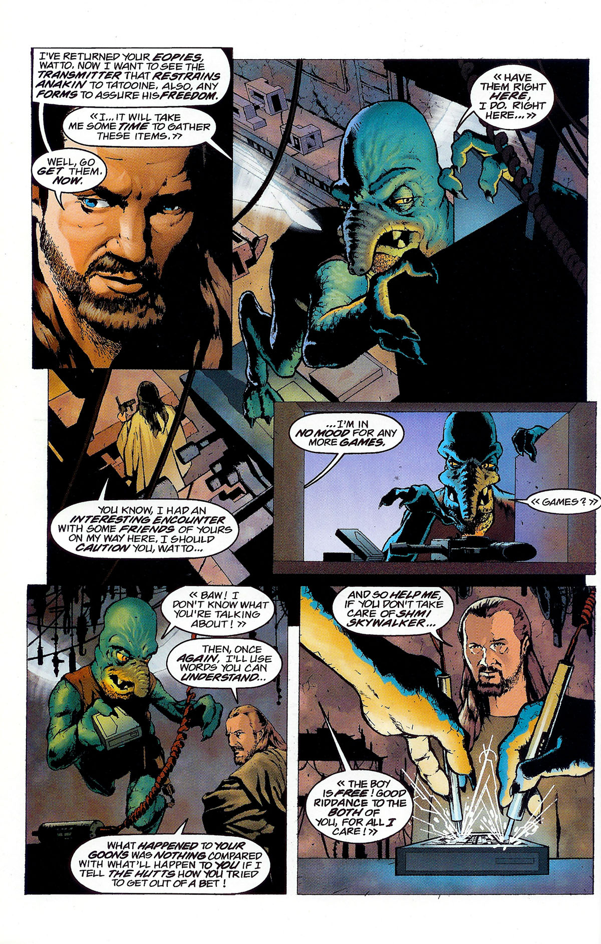 Read online Star Wars: Episode I comic -  Issue # Issue - Qui-Gon Jinn - 20