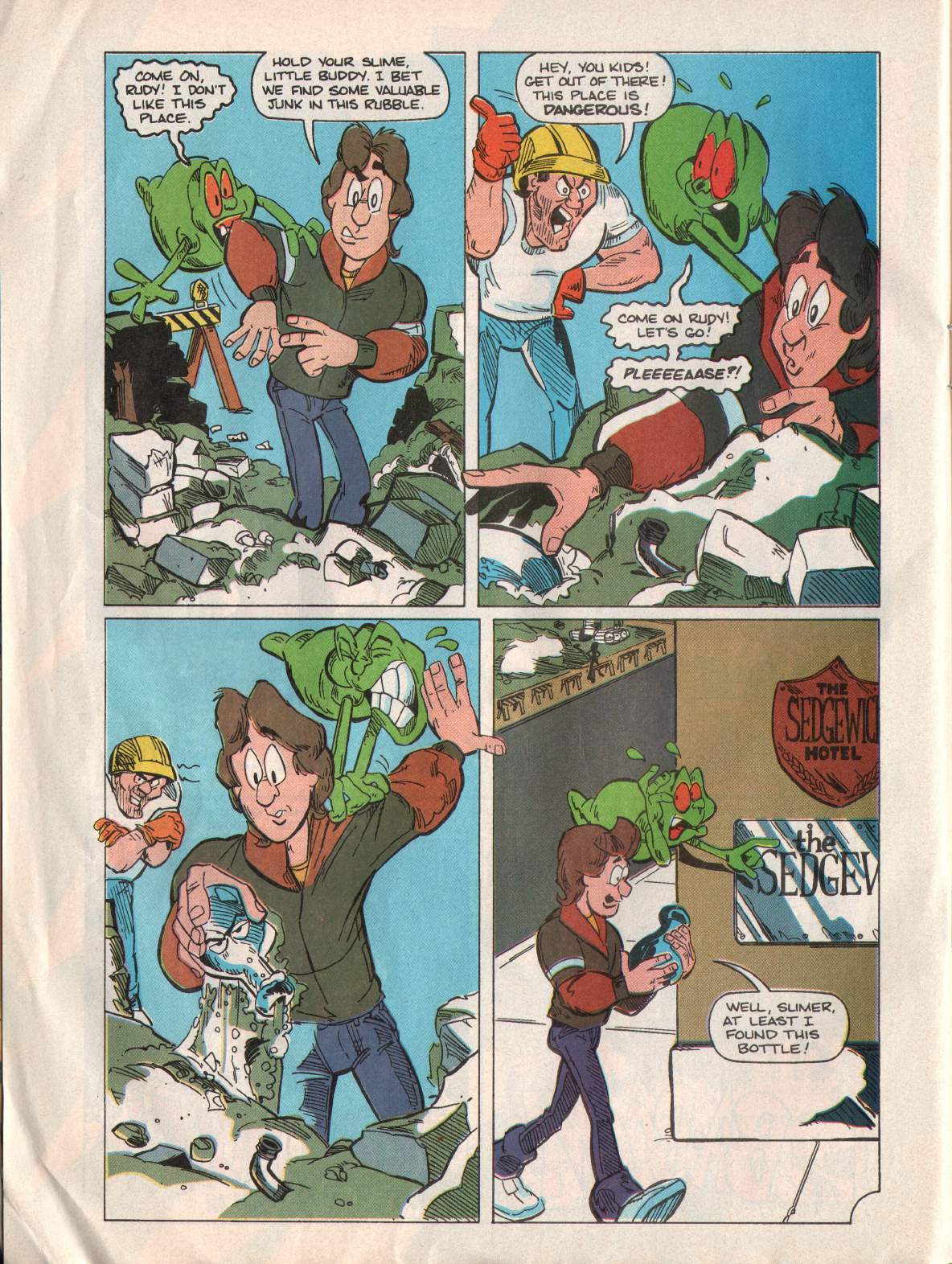 Read online The Real Ghostbusters comic -  Issue #166 - 8